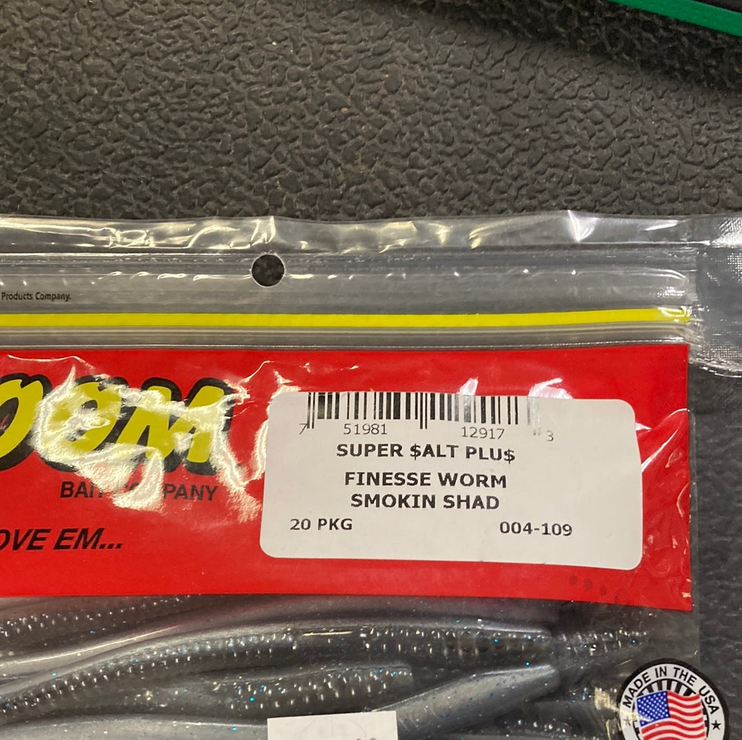 Zoom Finesse - Smokin Shad