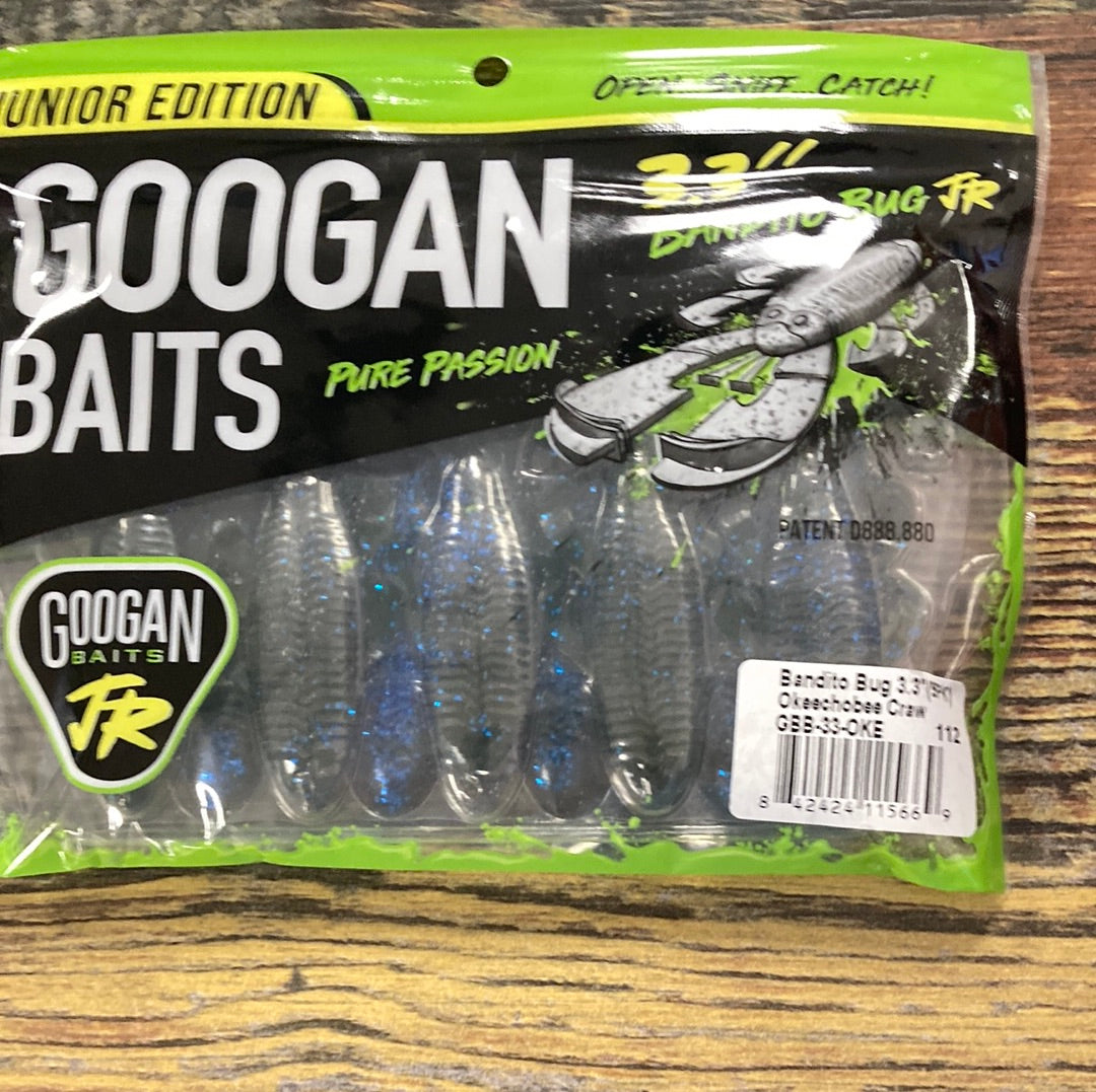 Googan Bandito Bugs 3.3" Okeechobee Craw