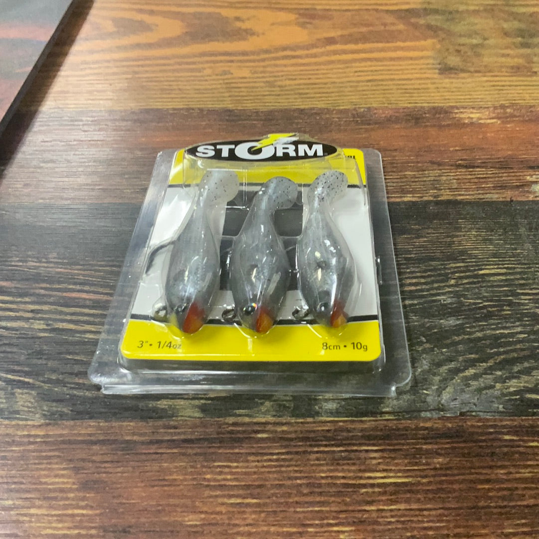 Storm Wildeye Swim Shad 3" 1/4 oz. Natural Shad
