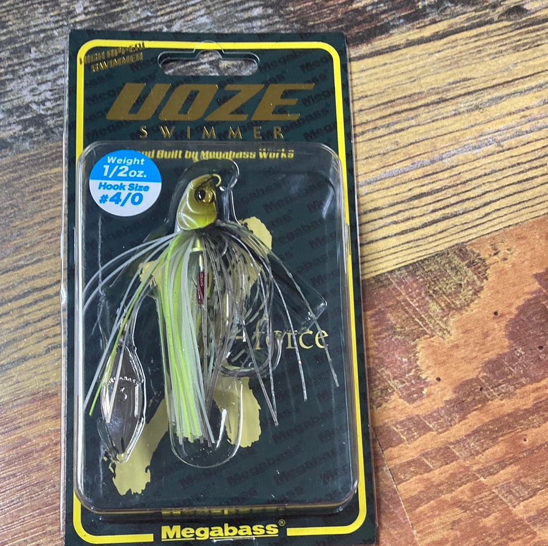Megabass Uoze Swimmer 1/2 oz 4/0 AYU