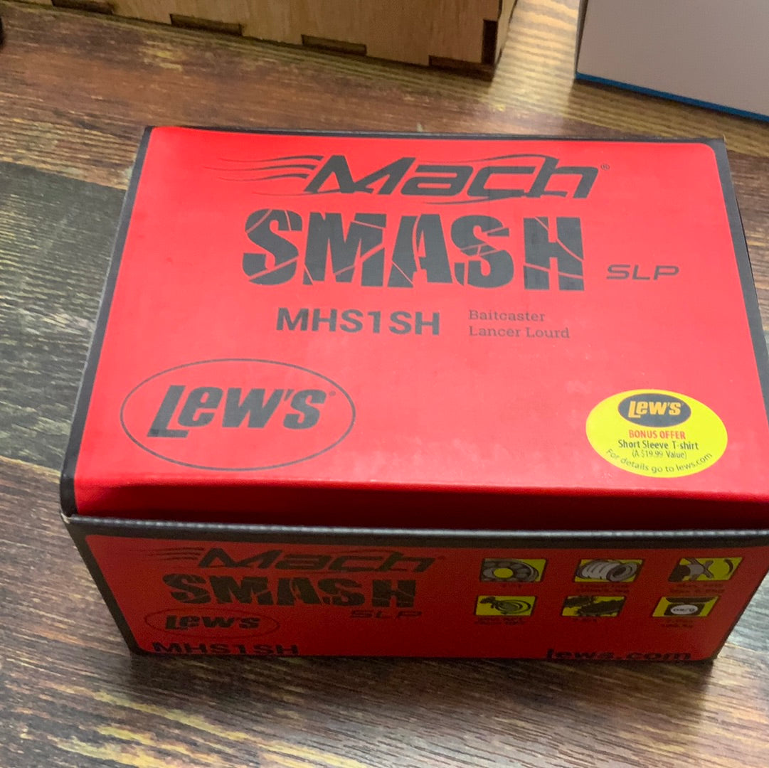 Lews Mach Smash MHS 1 SH Baitcast 7.5:1
