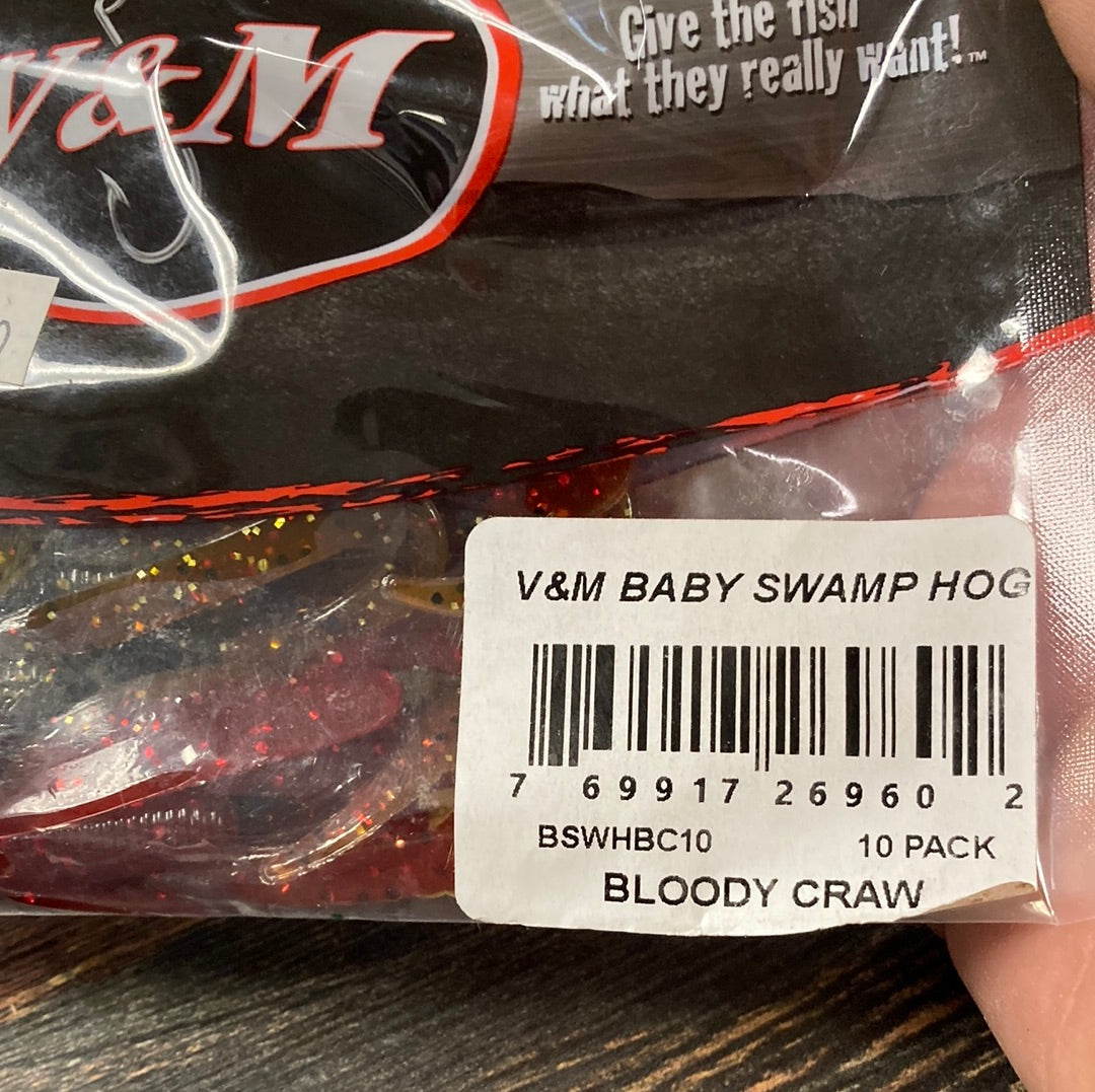 V&M Baby Swamp Hog - Bloody Craw