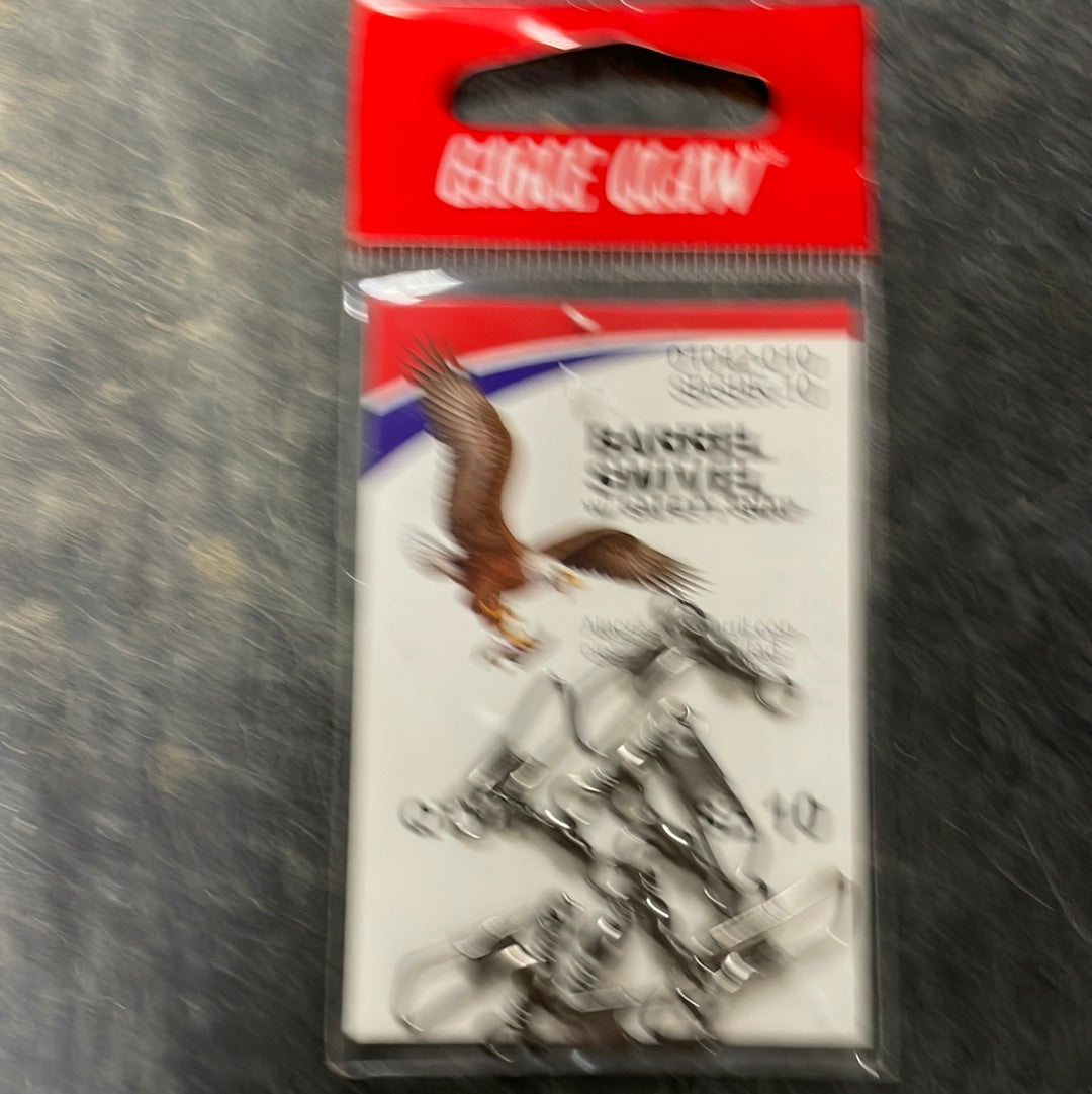 Eagle Claw Barrel Swivel Sz 10
