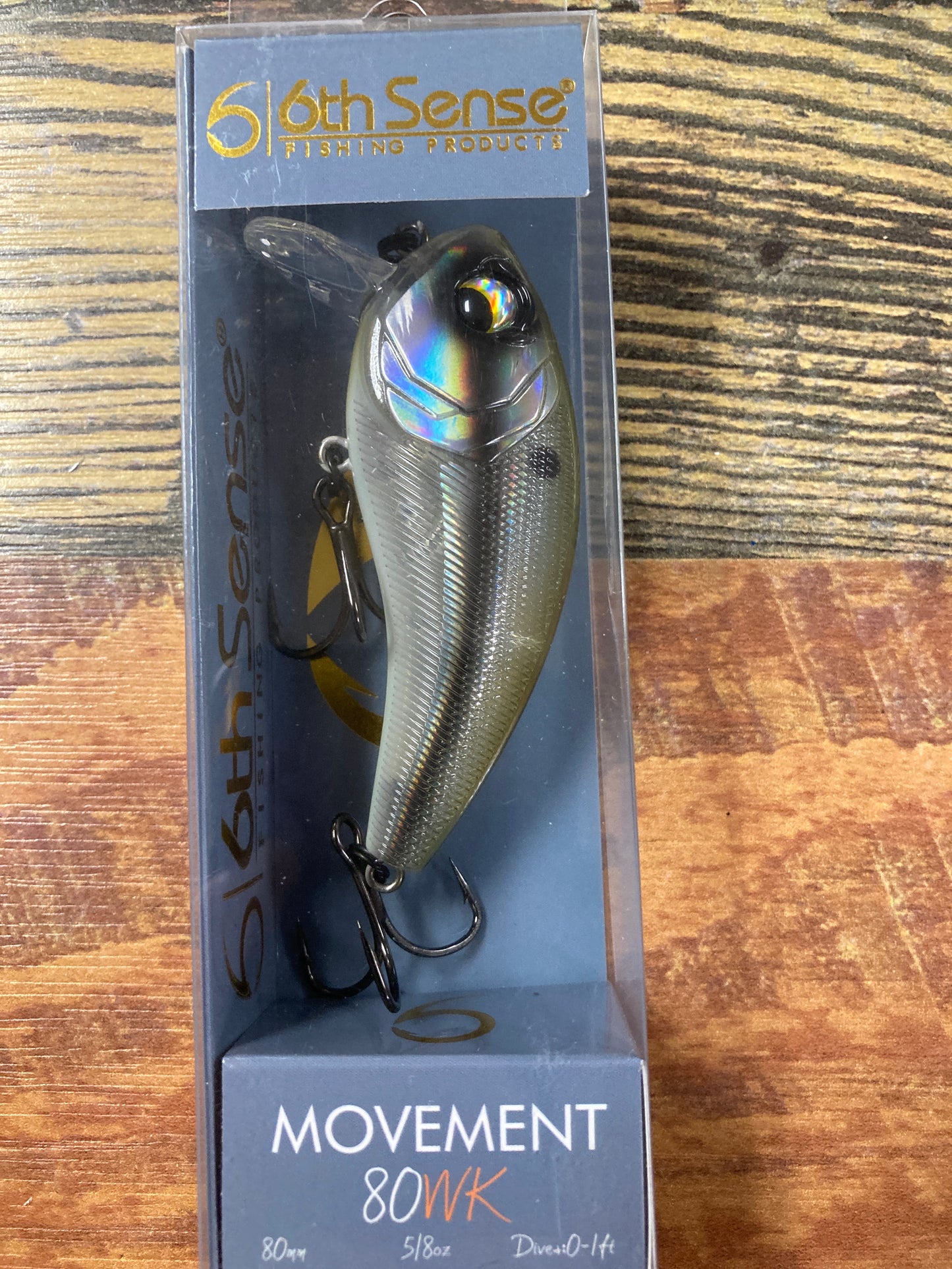 6th Sense Movement 80WK - 5/8 oz. Shad Burst
