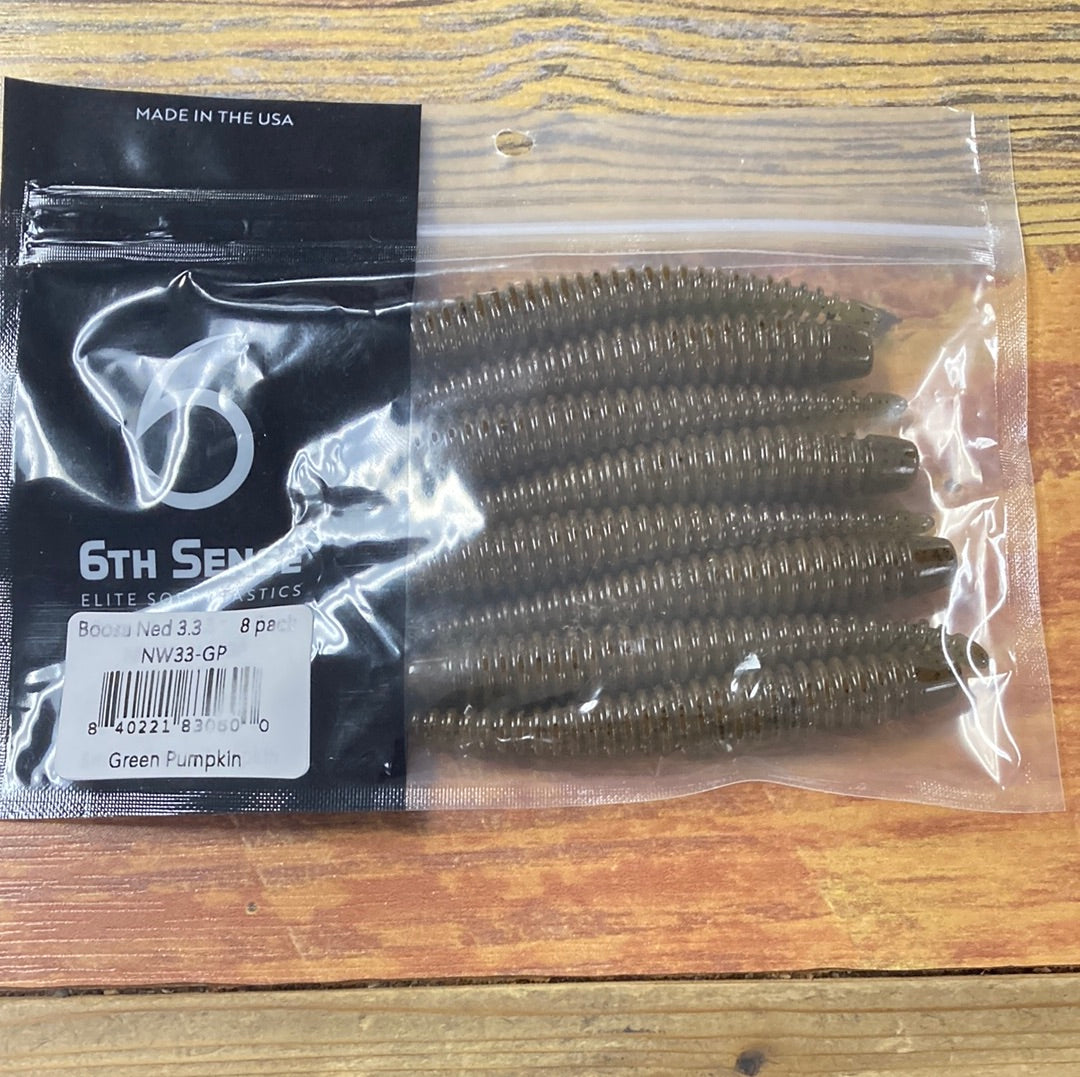 6th Sense Boosa Ned 3.3" Green Pumpkin