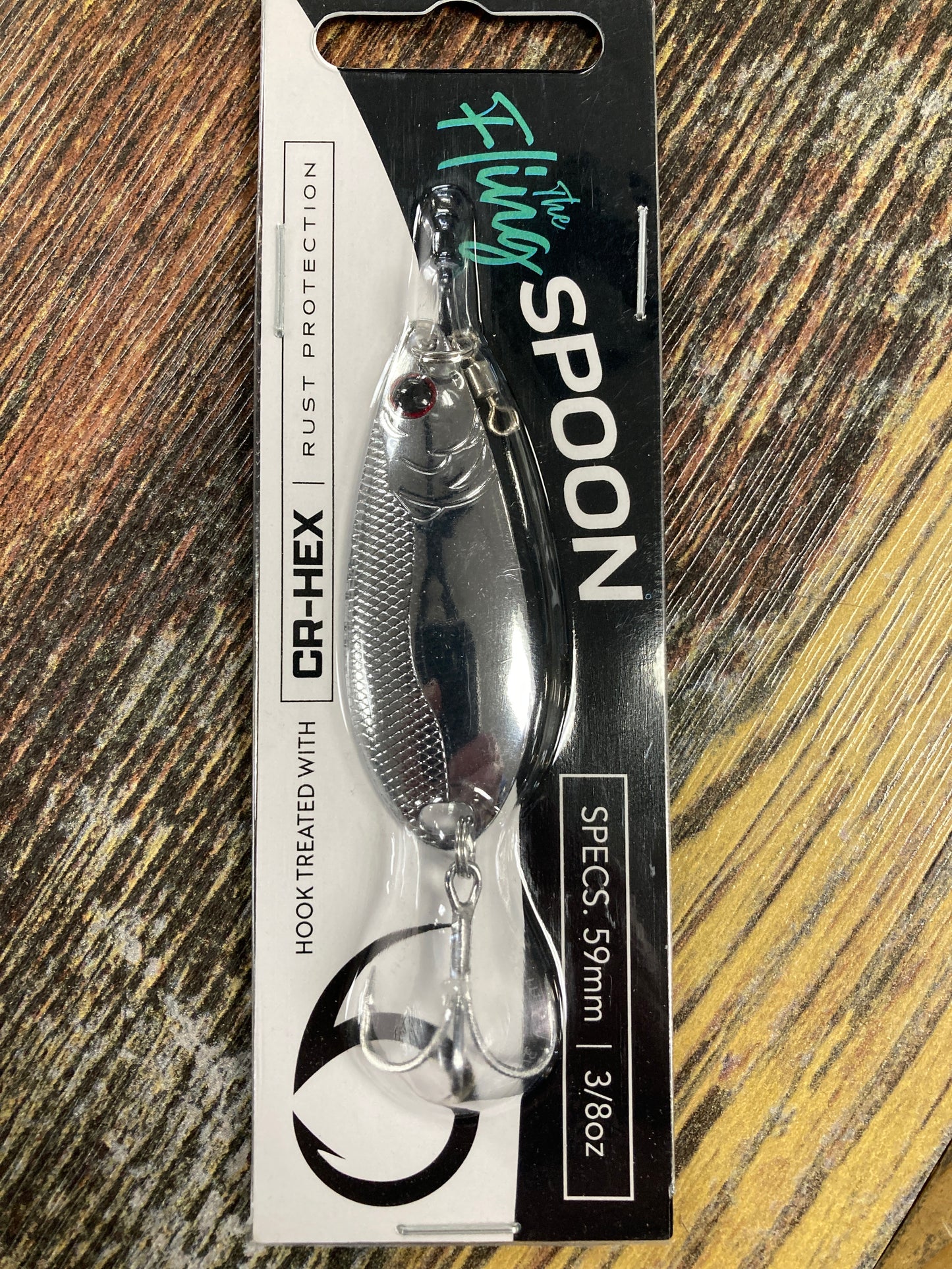 6th Sense Fling Spoon 3/8 oz. Chrome
