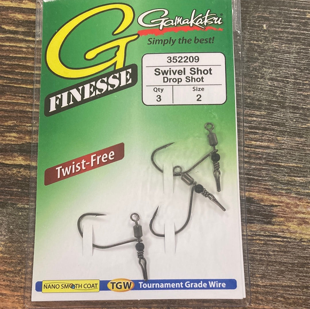 Gamakatsu Finesse Swivel Shot - Sz 2