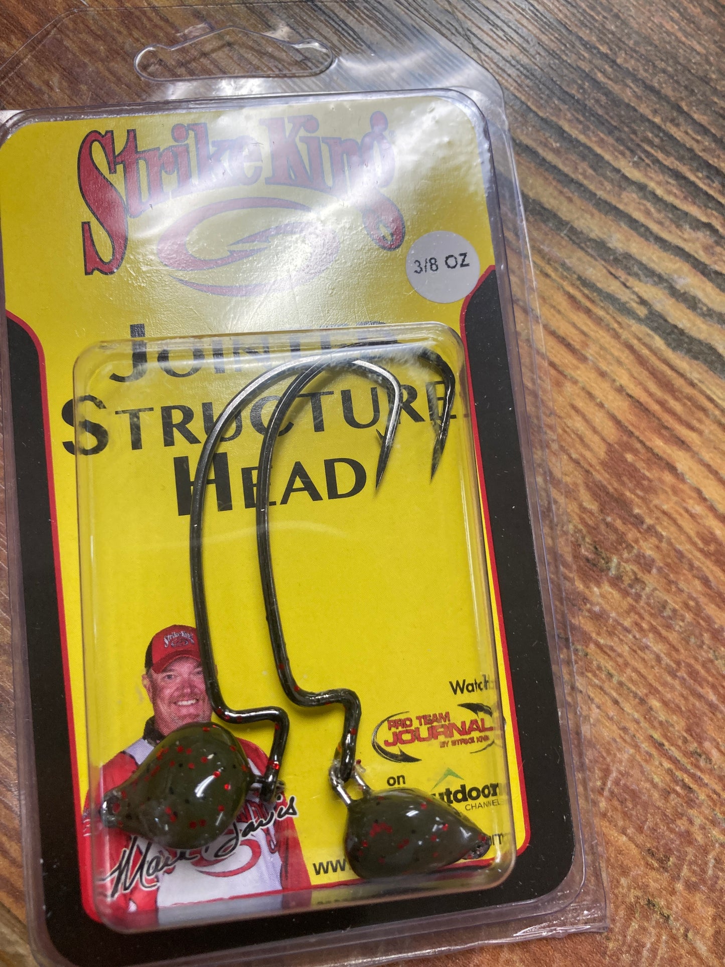 Strike King Jointed Structure 3/8 oz Watermelon Red