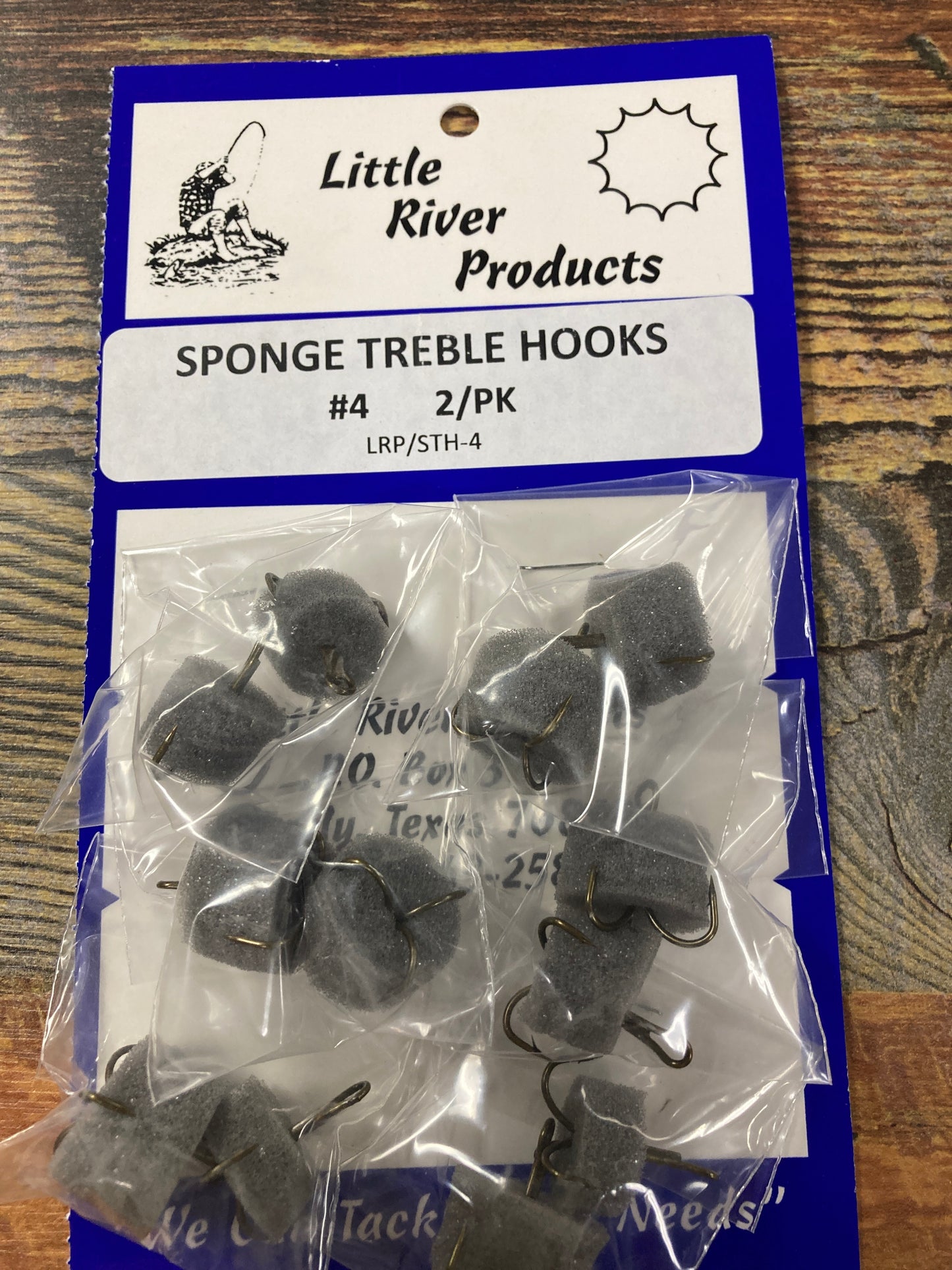 Little River Products #4 Sponge Treble Hooks