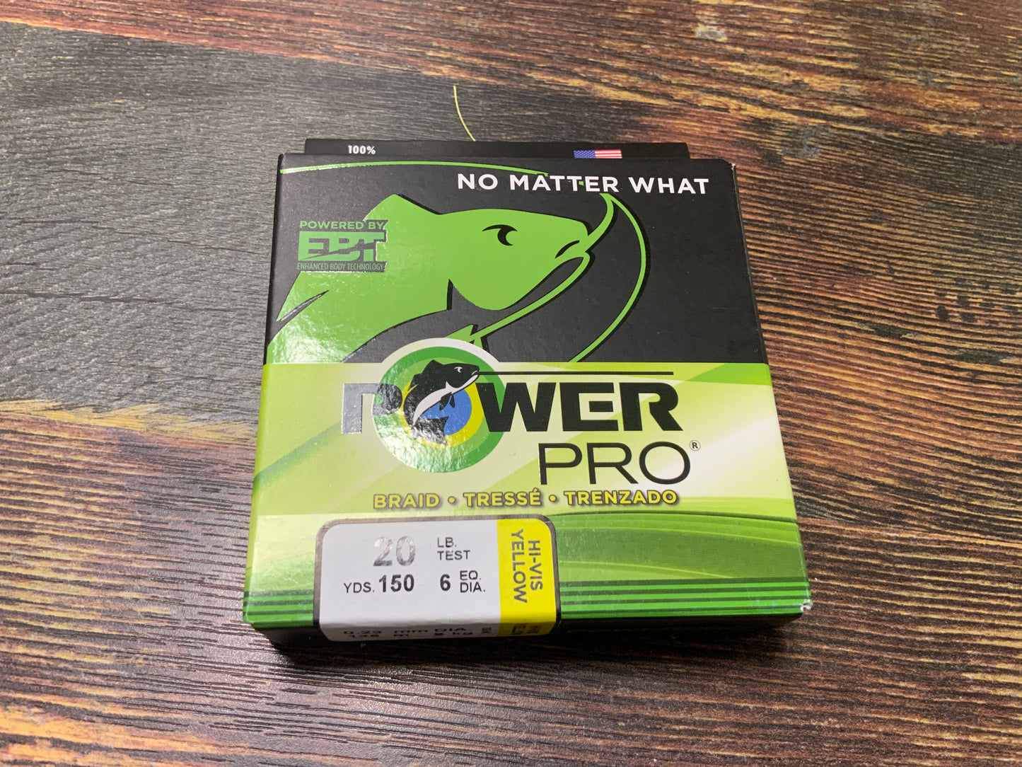 Power Pro Braid 20 lb. 150 yd - Hi-Vis Yellow