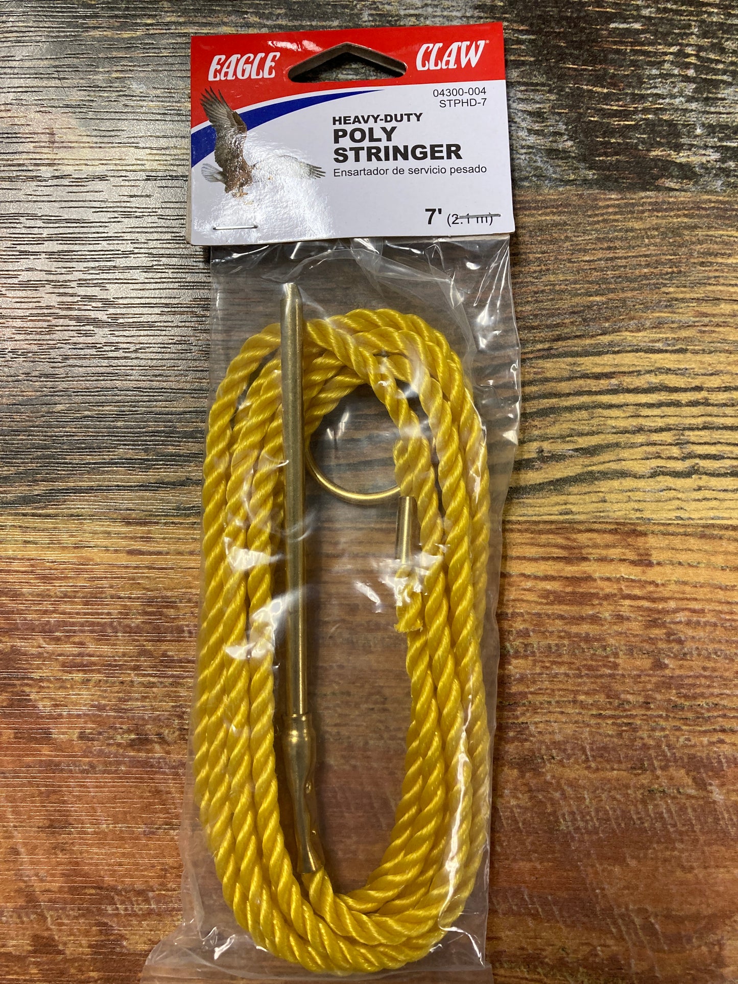 Eagle Claw Poly String HD 7’ Yellow