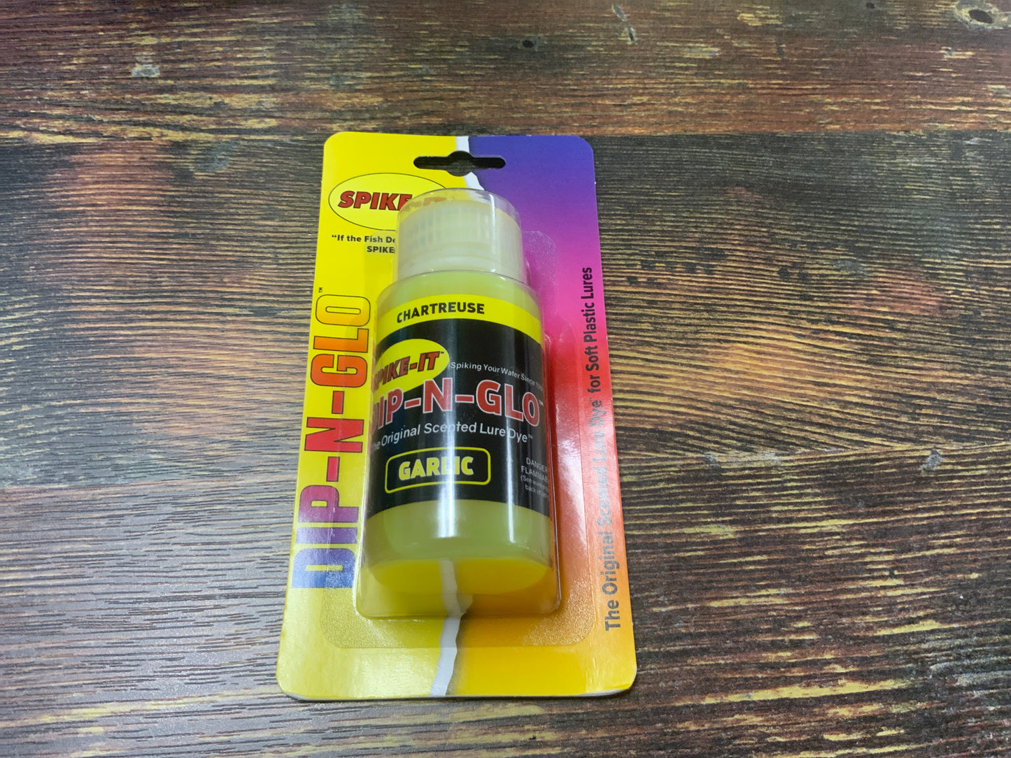 Spike It Dip-N-Glow 2 oz. Chartreuse Garlic