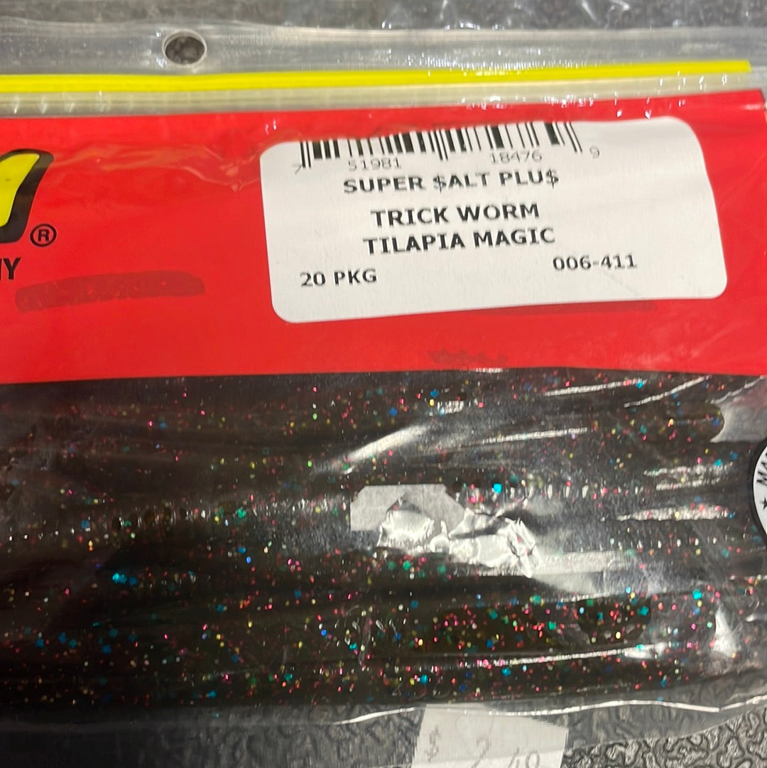 Zoom Trick Worm - Tilapia Magic