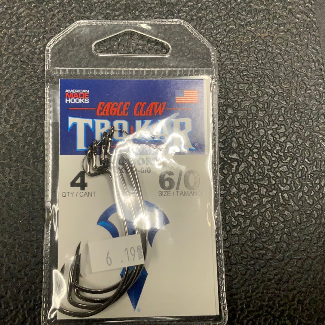 Eagle Claw Tro Kar Mag Worm 6/0
