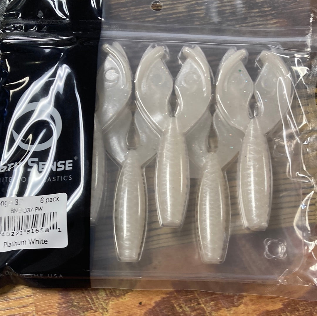 6th Sense Bongo 3.7" Platinum White