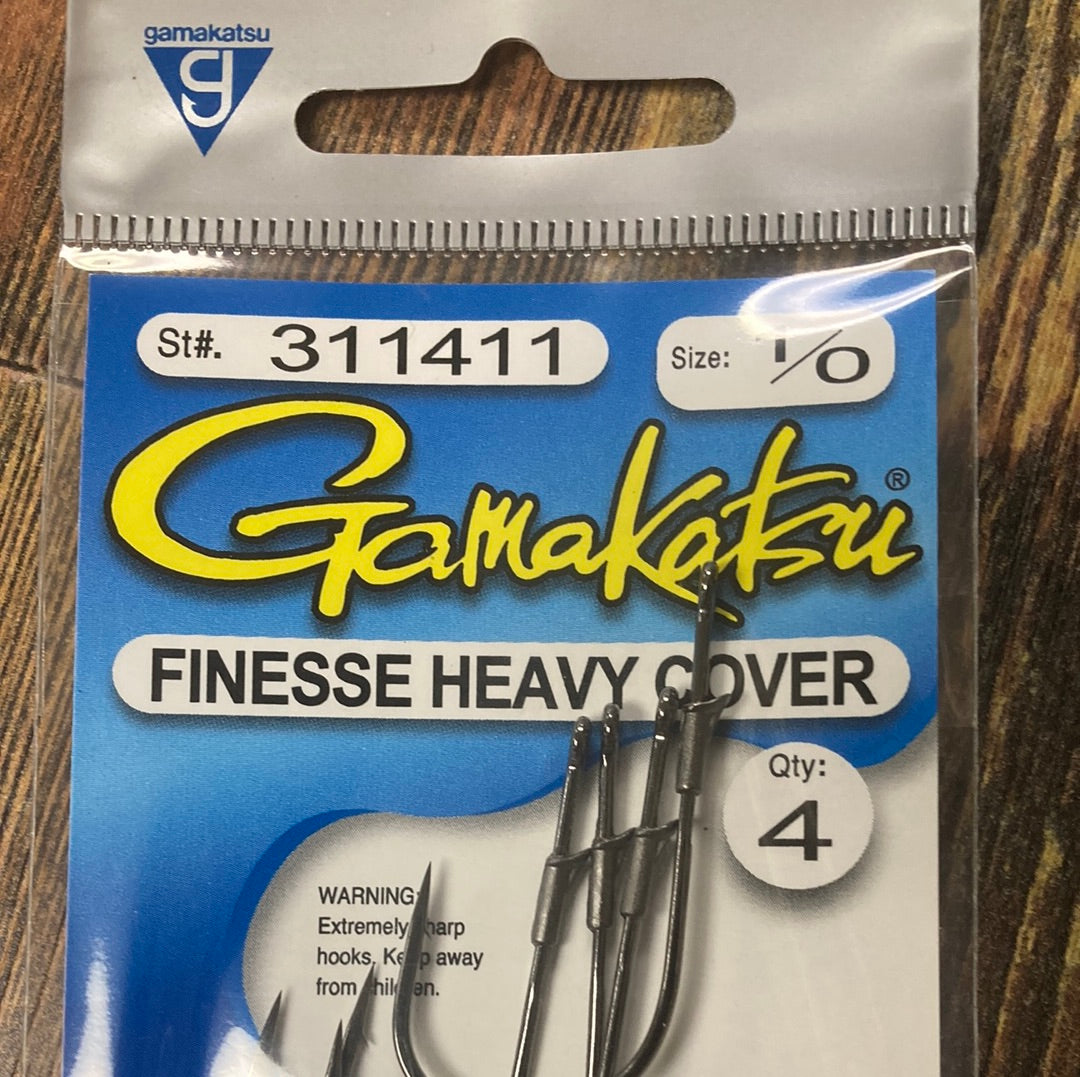 Gamakatsu Finesse Heavy Cover 1/0