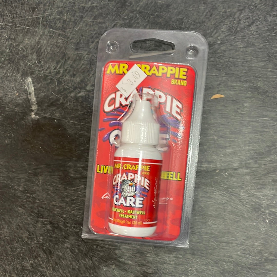Mr. Crappie Baitwell Treatment