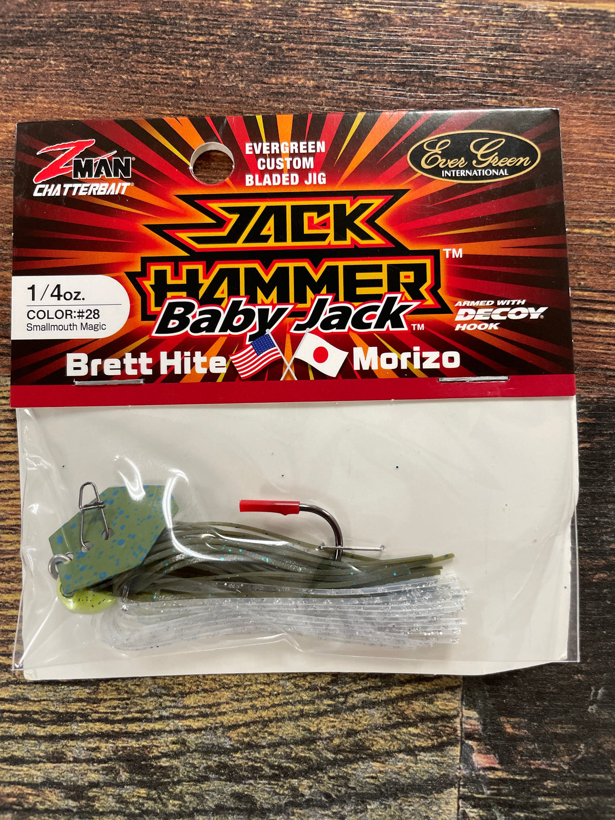 Z Man Baby Jackhammer 1/4 oz Small Mouth Magic