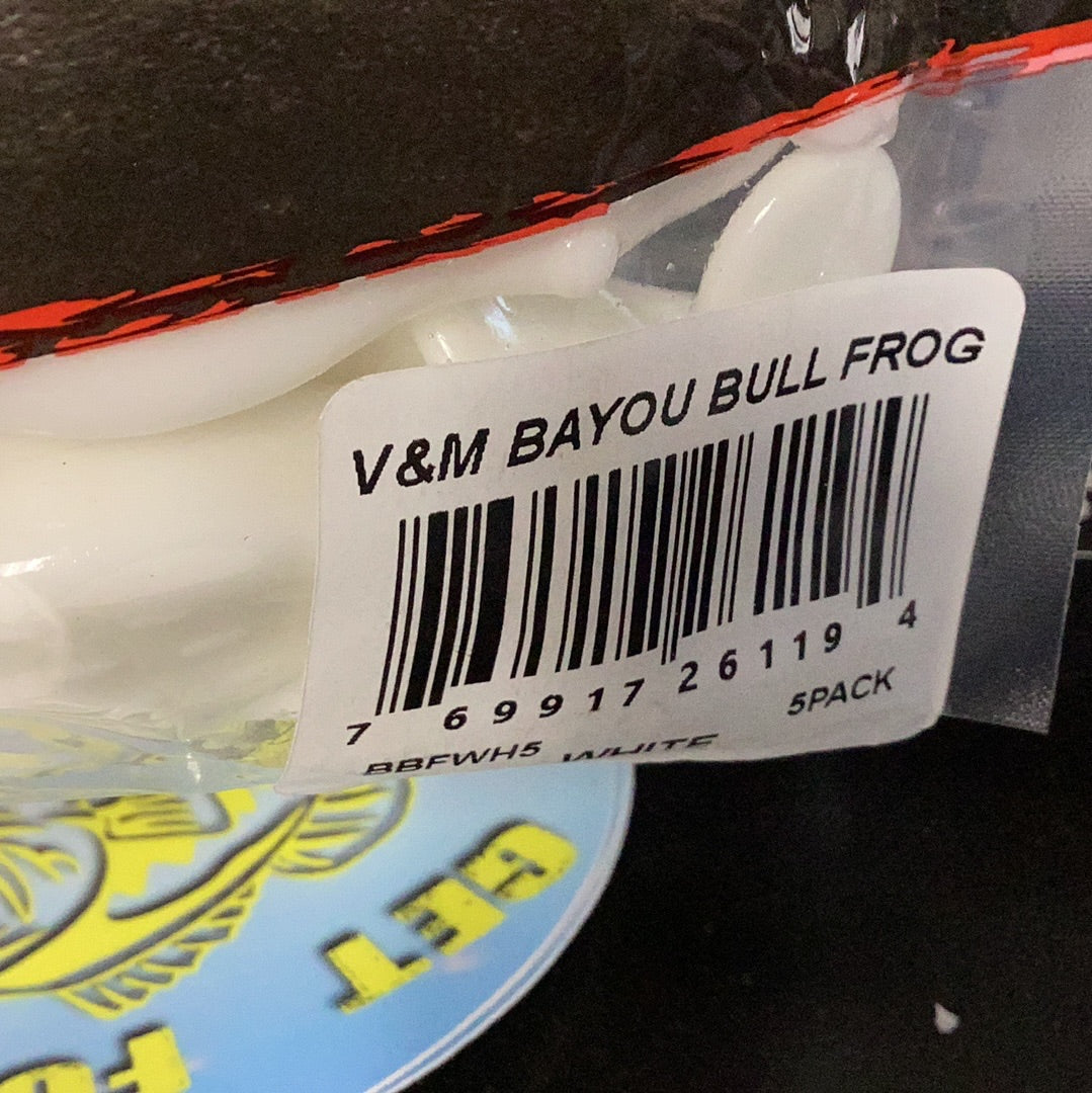 V&M Bayou Bullfrog - White