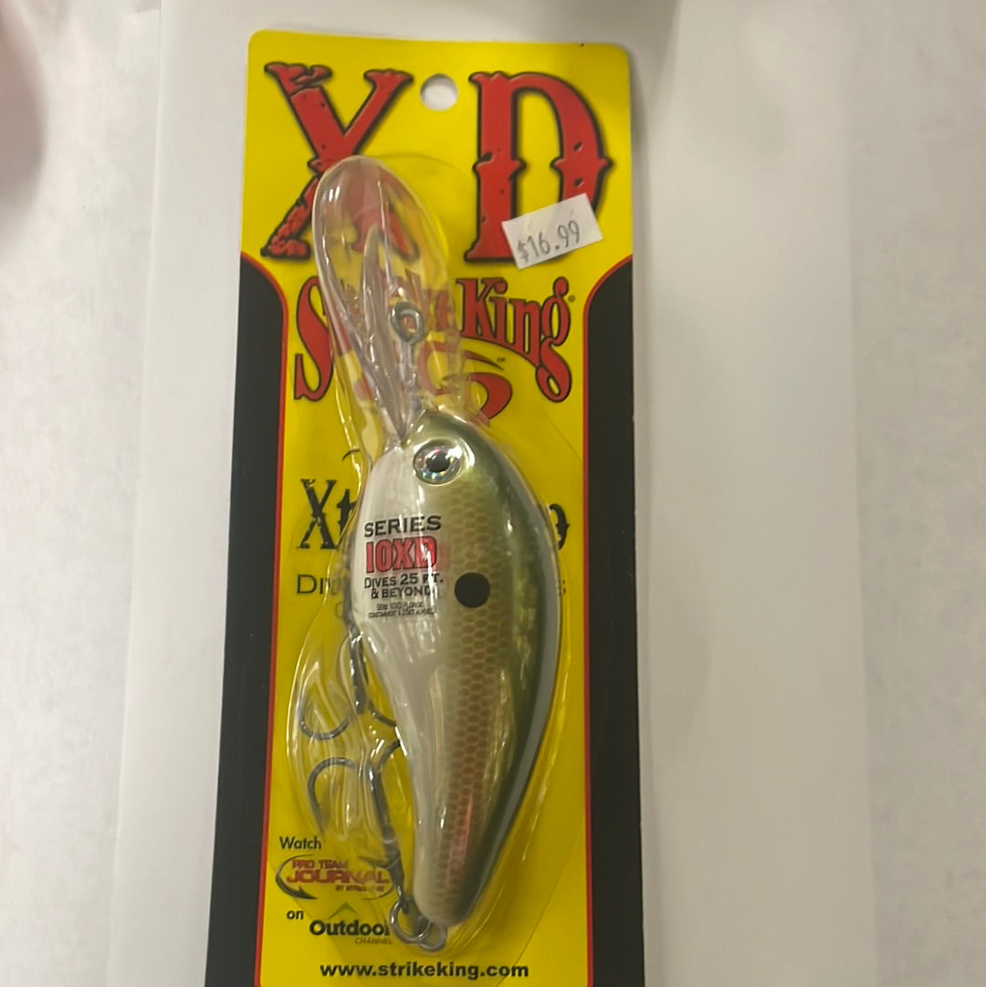 Strike King 10XD Dives 25’ & Beyond Tennessee Shad