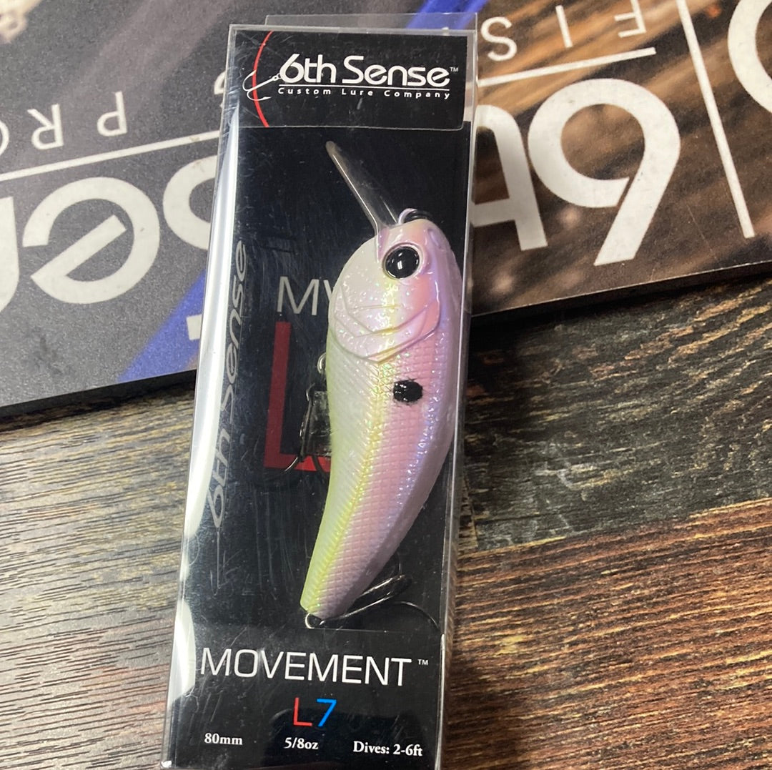 6th Sense Movement L7 5/8 oz. Lavender Shad