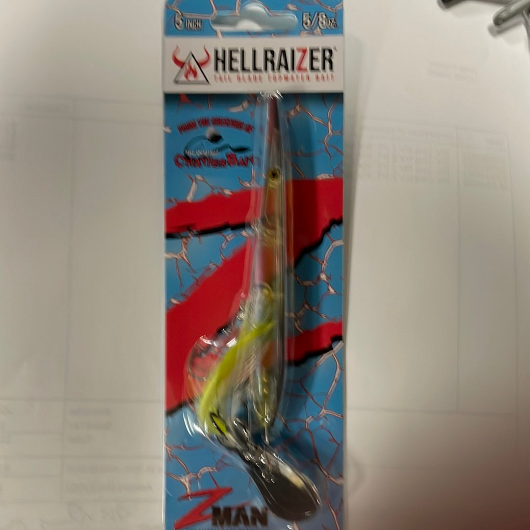 Z Man Hellraizer 5" 5/8 oz. Ghost Shad