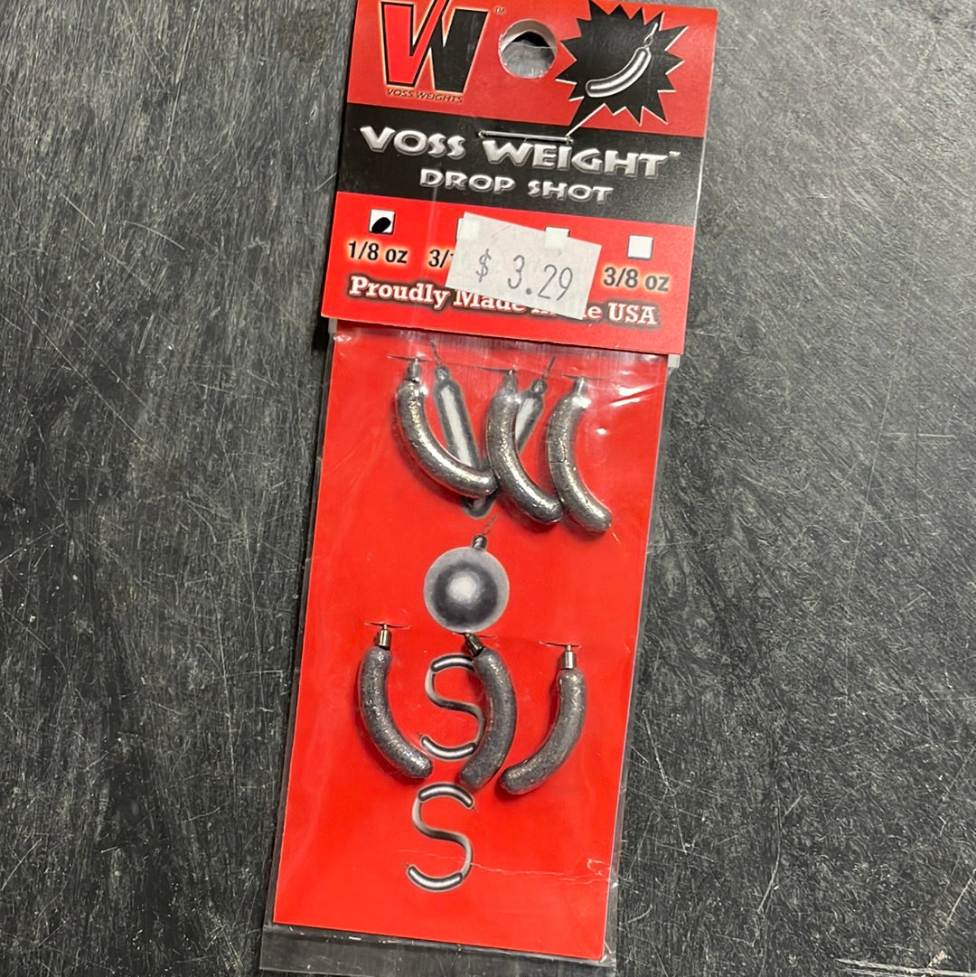 Voss Weight Drop Shot 1/8 oz