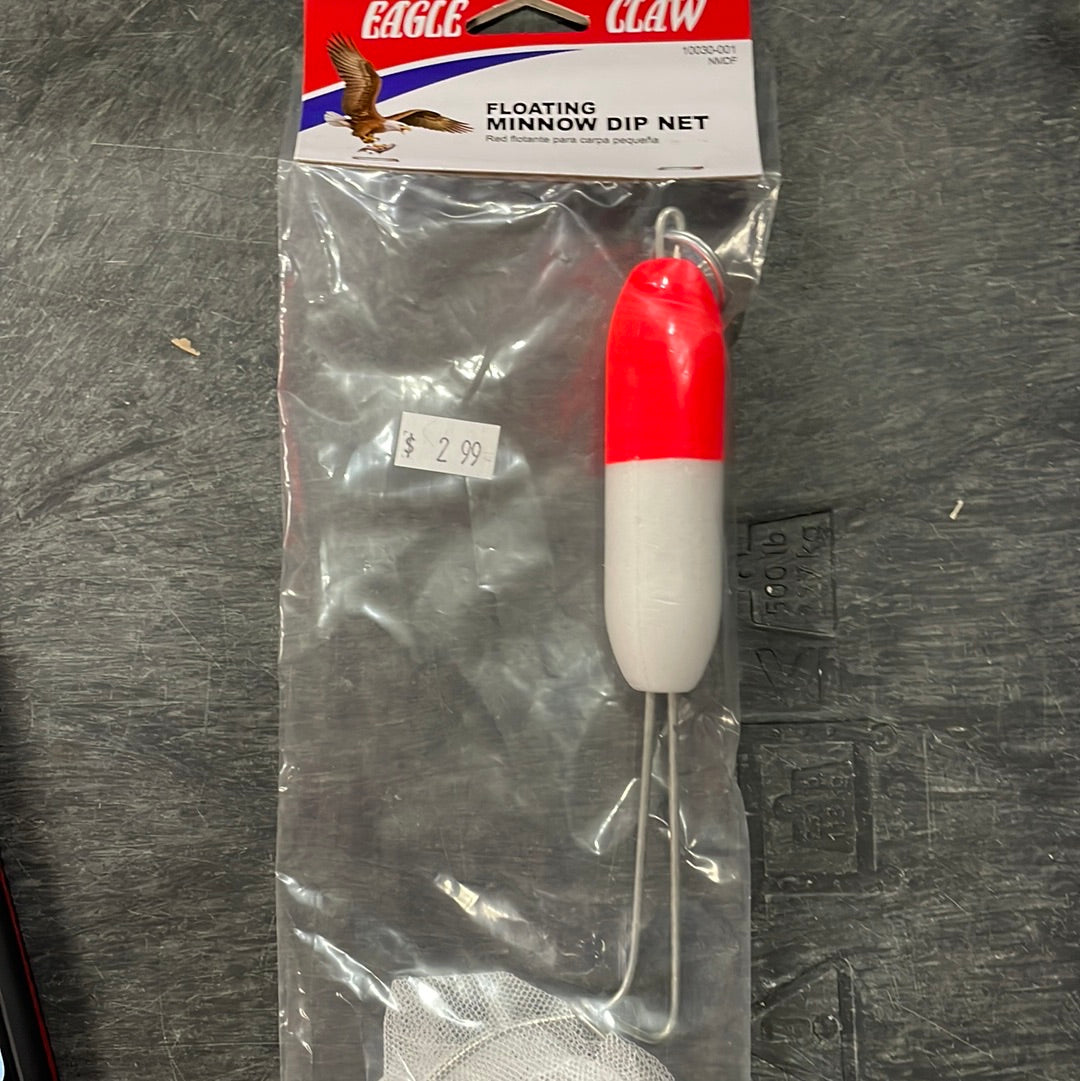 Eagle Claw Floating Minnow Dip Net.