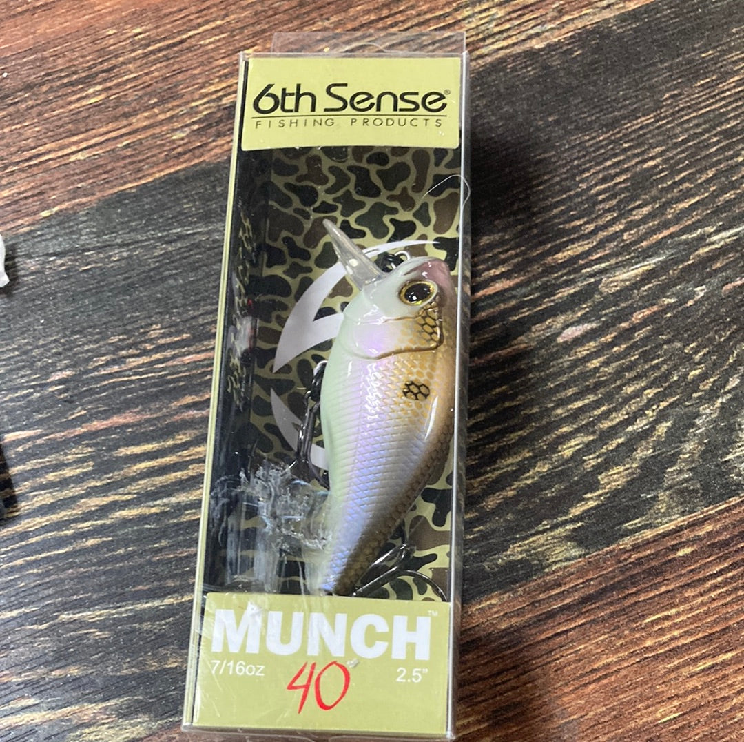 6th Sense Munch 40 - 7/16 oz. 2.5" 4K Shad