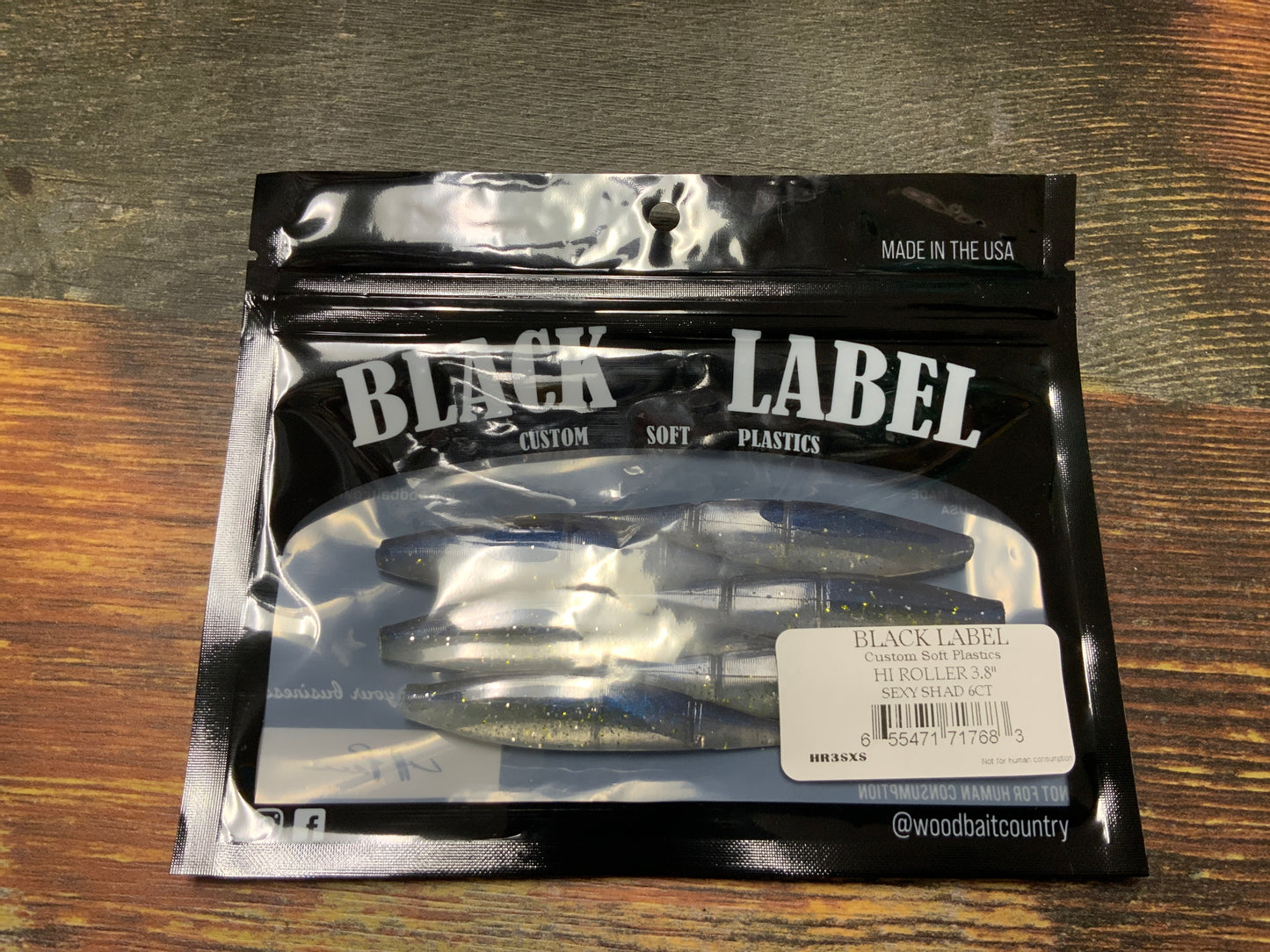 Black Label Hi Roller 3.8" Sexy Shad