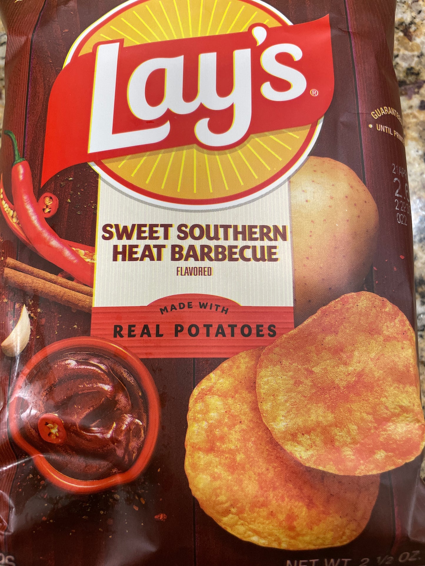 Lay’s Sweet Southern Heat BBQ