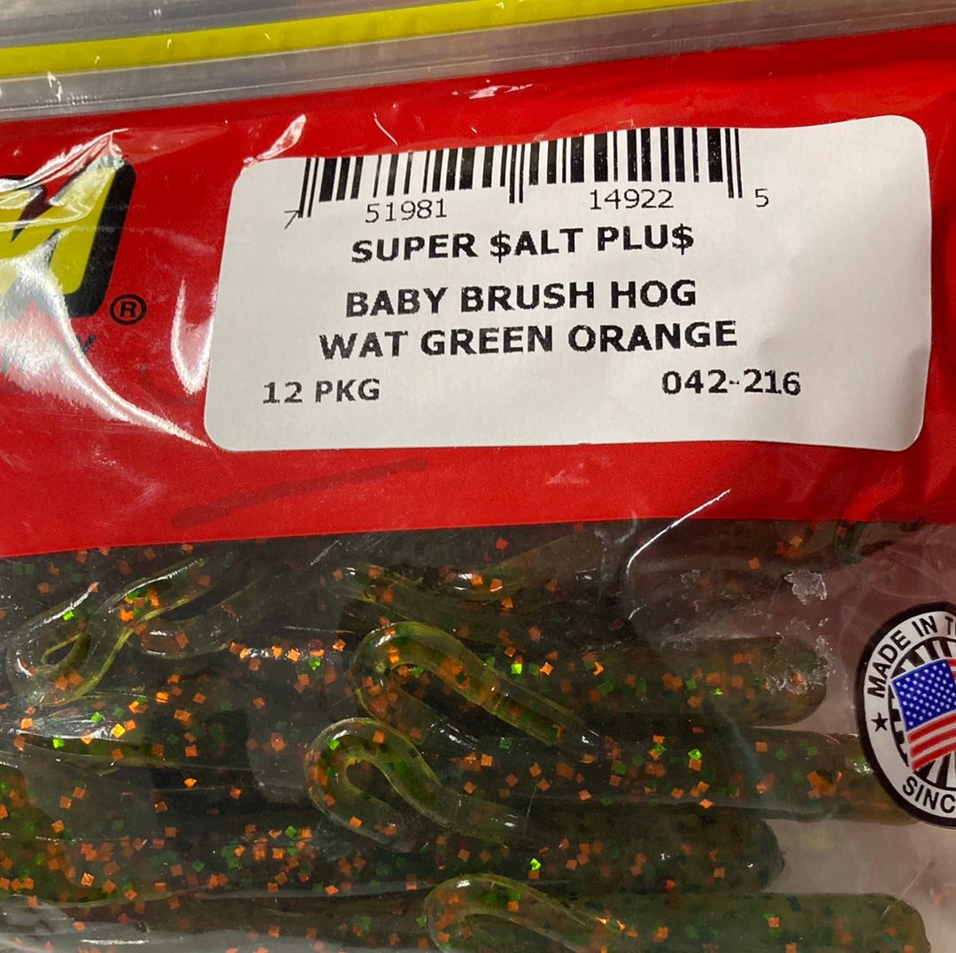 Zoom Baby Brush Hog - Watermelon Green Orange