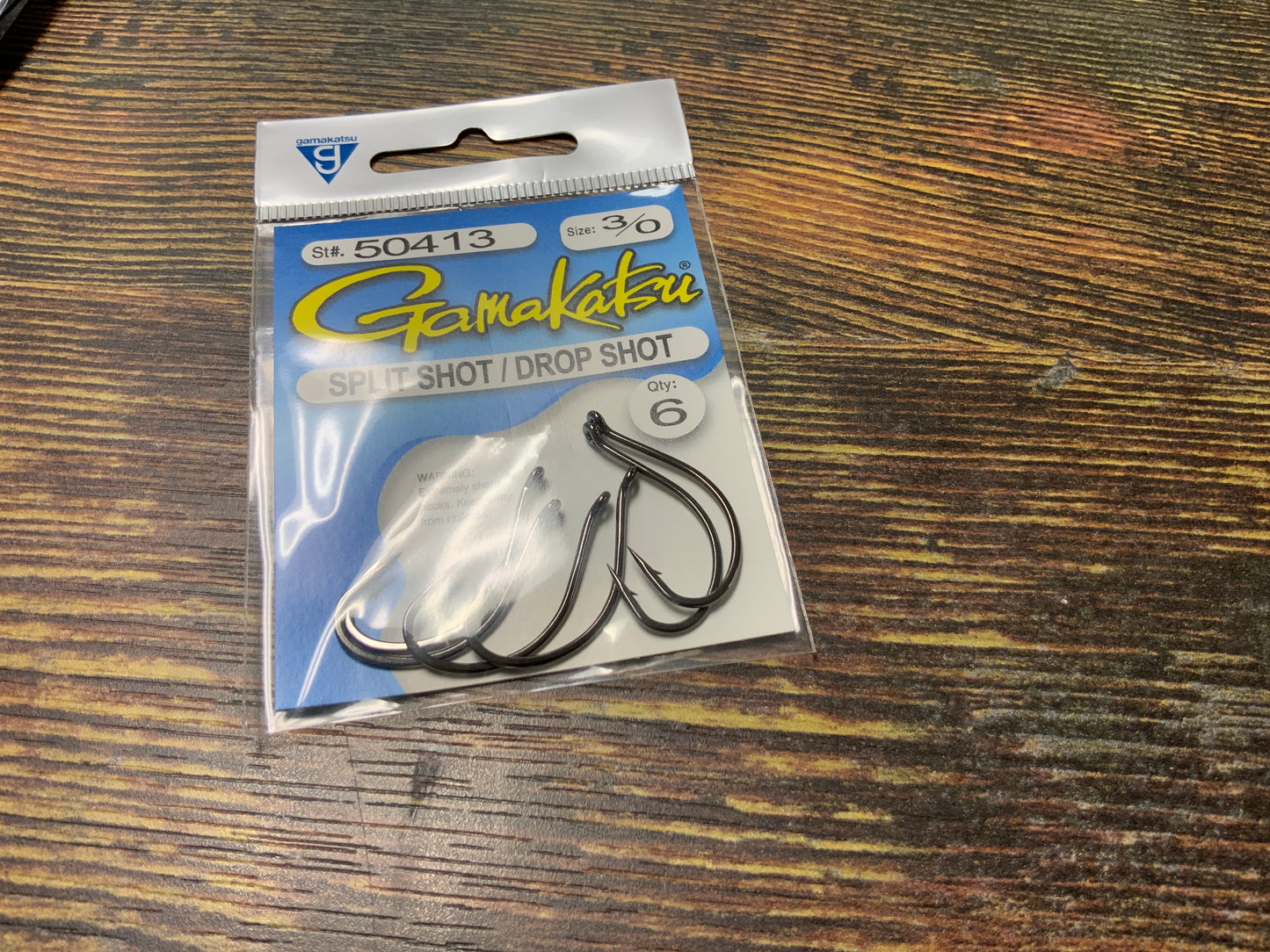 Gamakatsu Split/Drop Shot 3/0