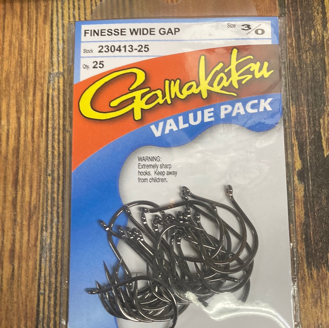 Gamakatsu Finesse Wide Gap 3/0