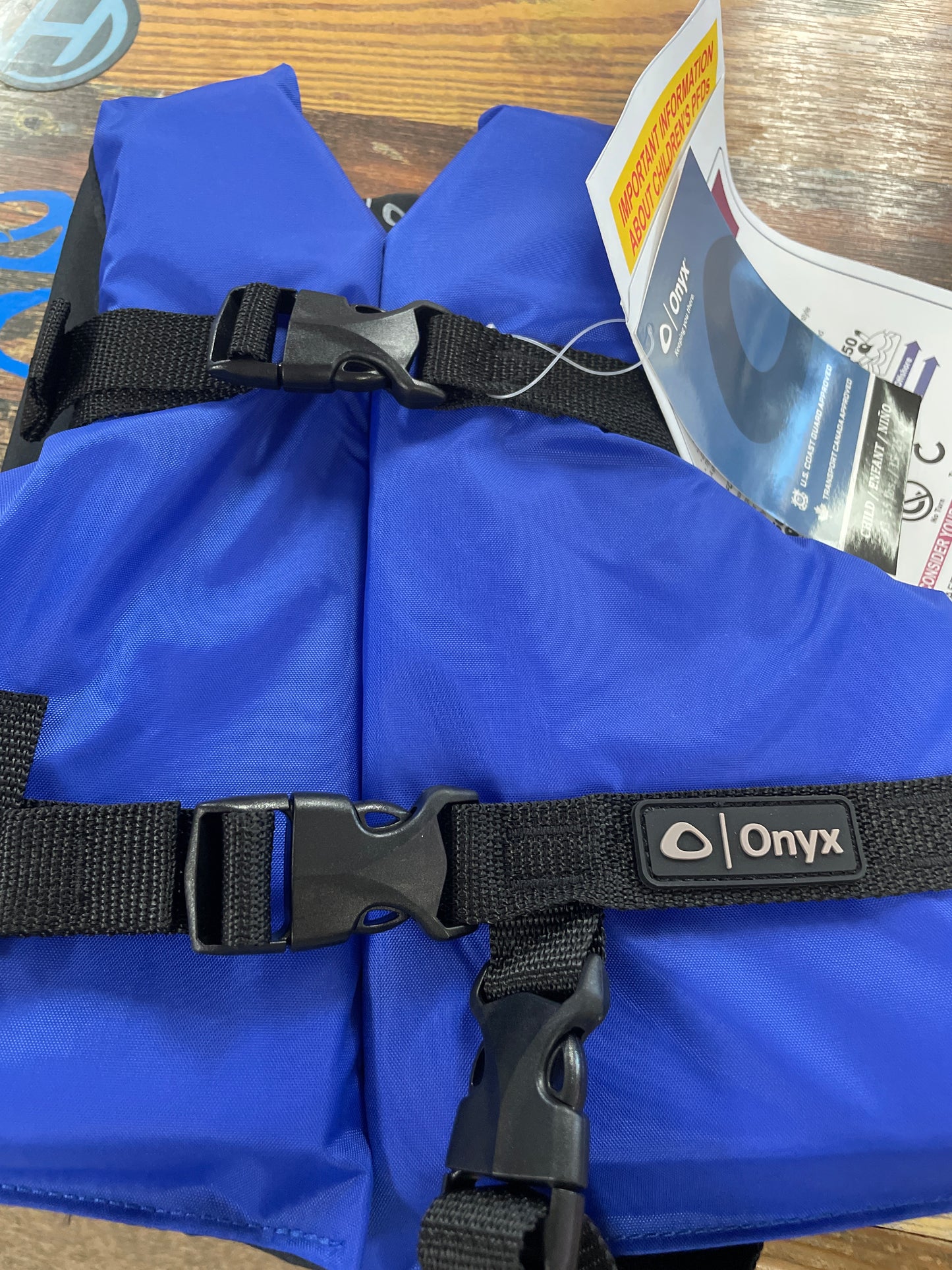 Onyx Child Life Jacket 33-55 lbs.