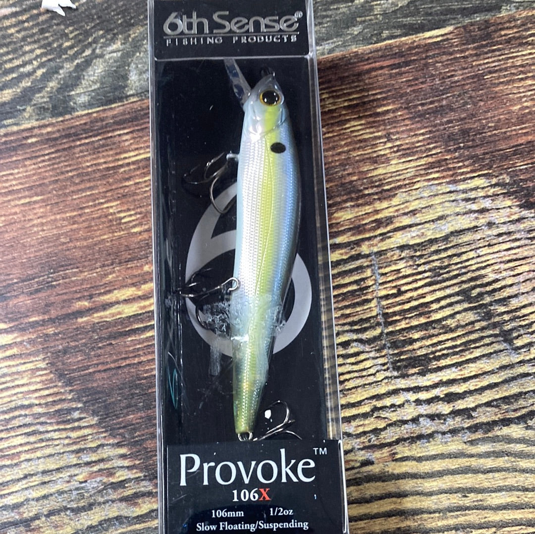6th Sense Provoke 106X - 1/2 oz. Ghost Sexified Shad