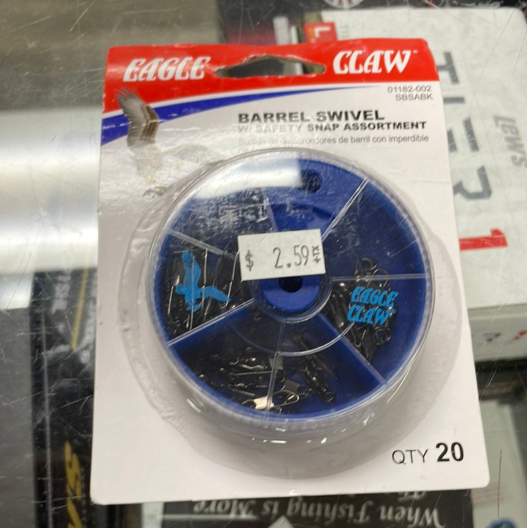 Eagle Claw Swivel Assortment