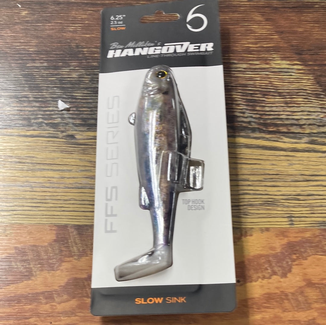 6th Sense Hangover Slow Sink 6.25" 2.5 oz. Live Shad