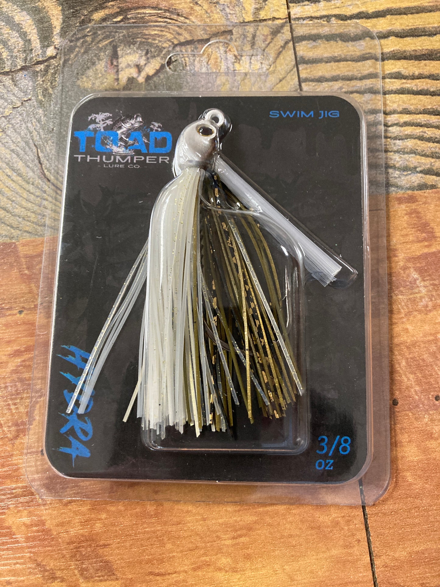 Toad Thumper Swim Jig 3/8 oz. Golden Shiner