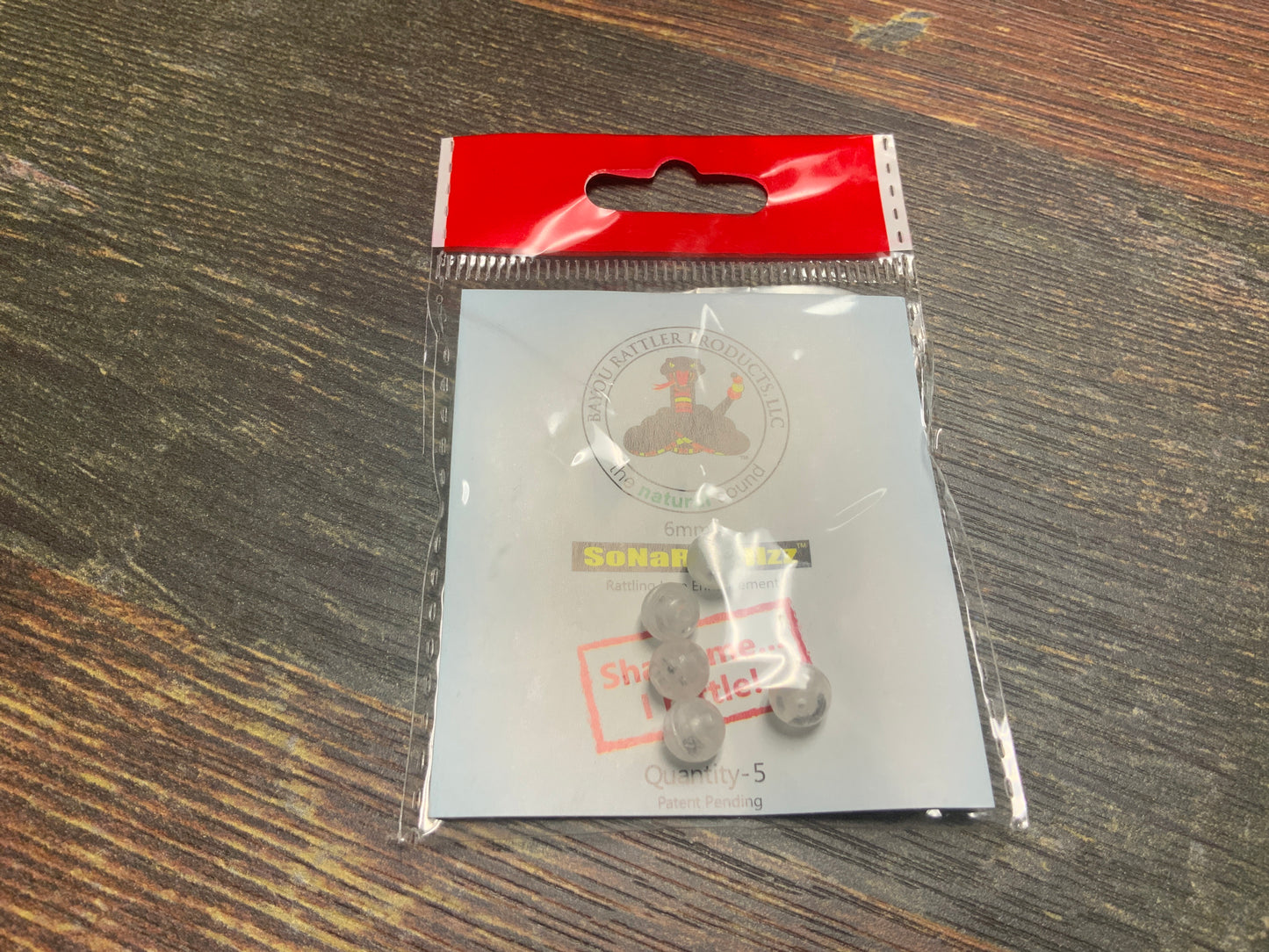 Bayou Sonar Ballzz 6mm - Clear