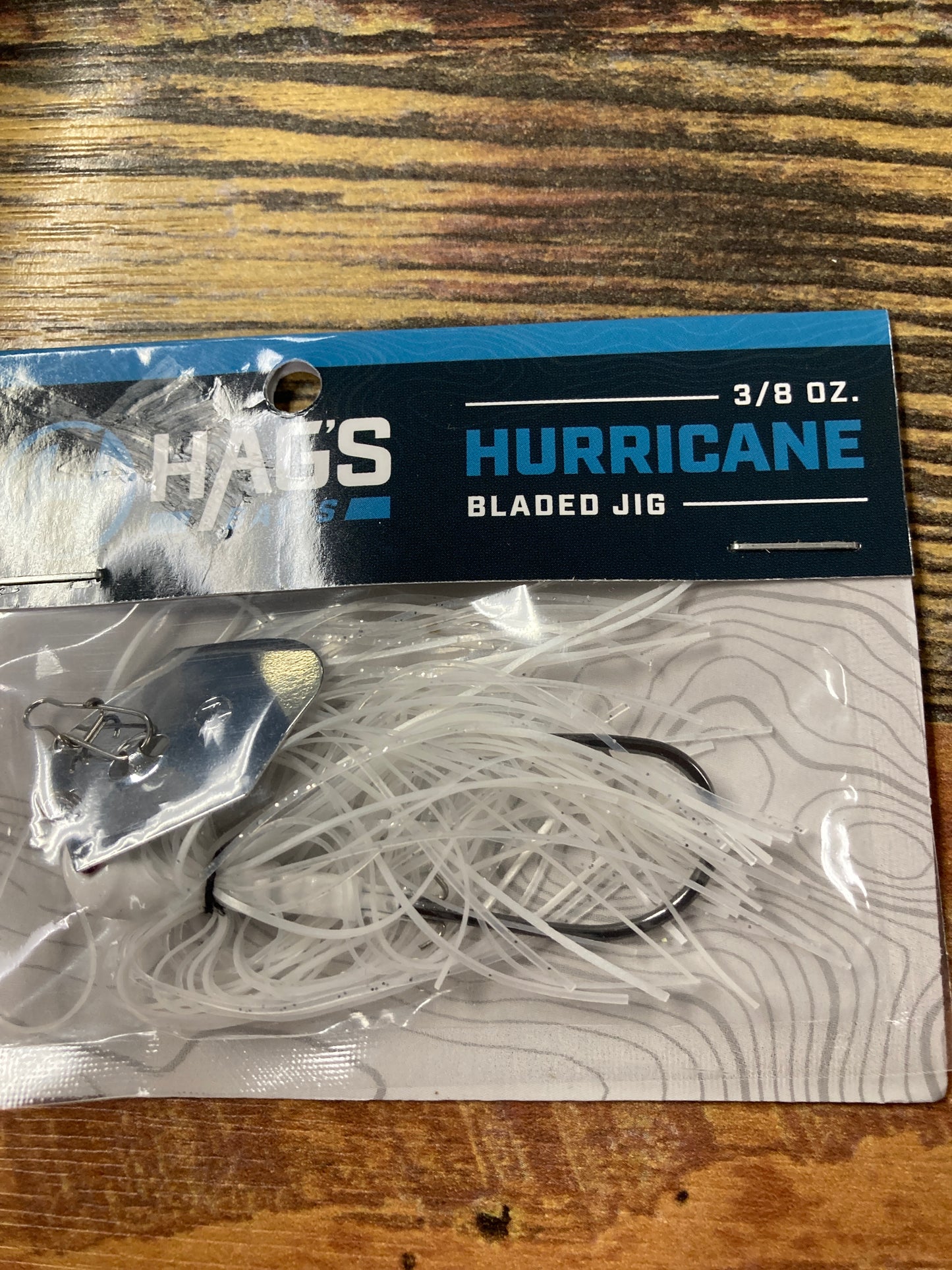 HAGS Hurricane Jig 3/8 oz. White