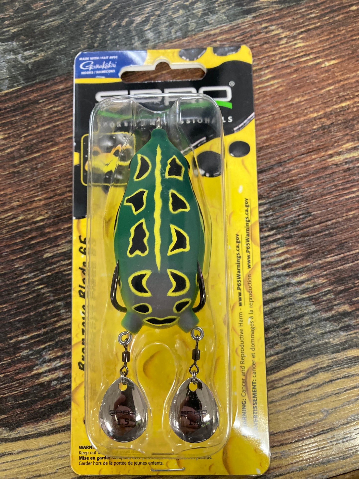 Spro Bronzeye Blade 65 - Natural Green