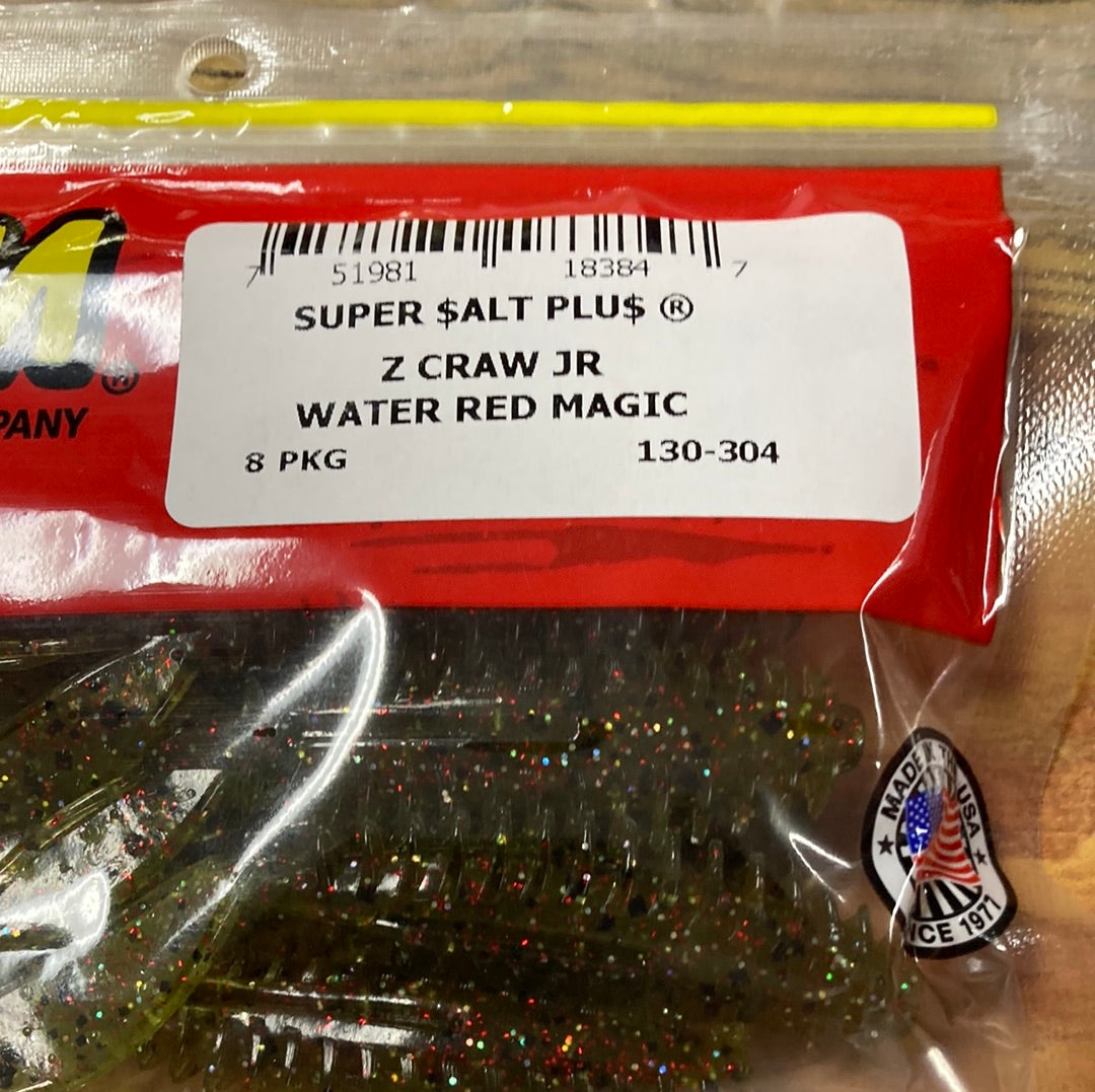 Zoom Z Craw Jr. - Watermelon Red Magic