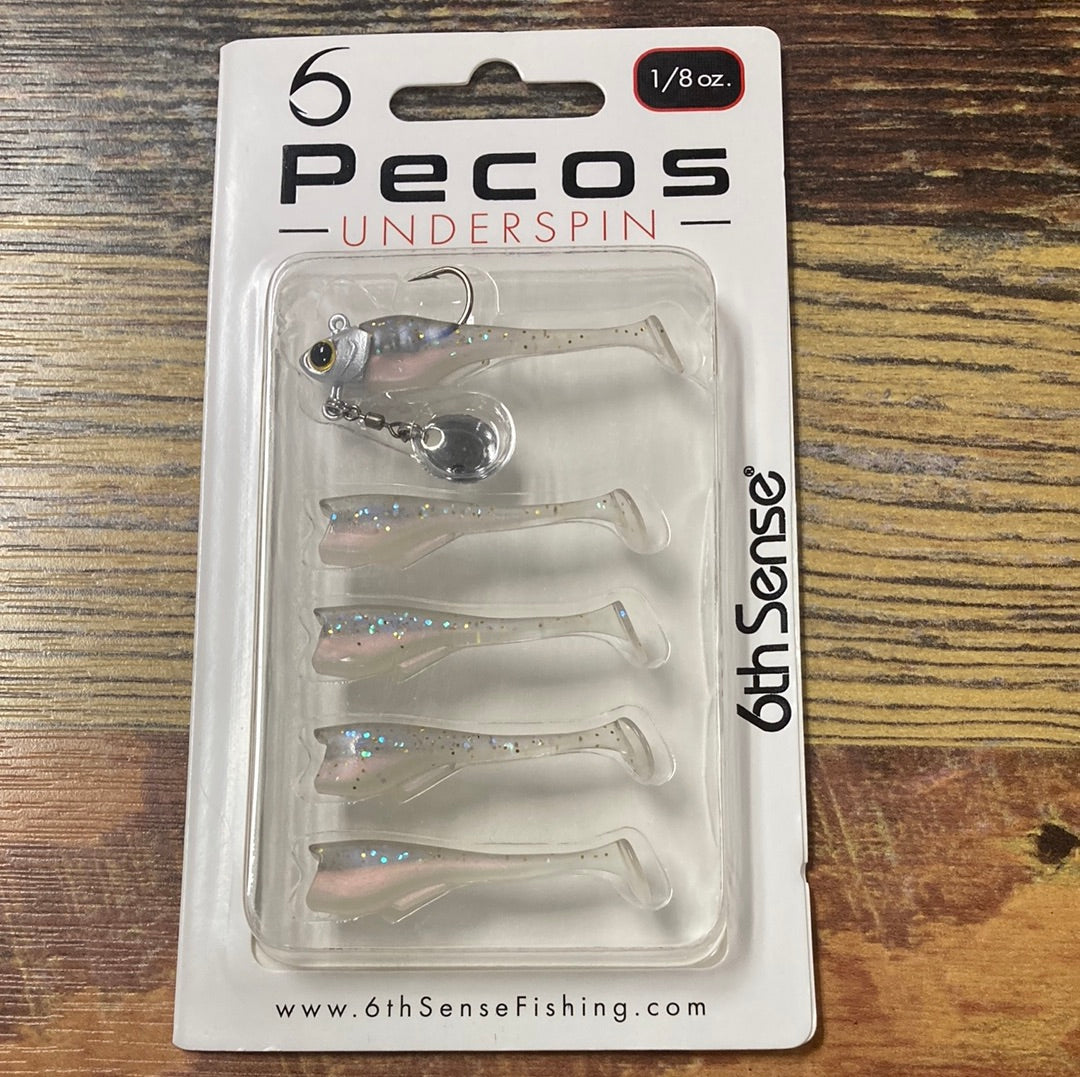 6th Sense Pecos Underspin 1/8 oz. Pro Shad