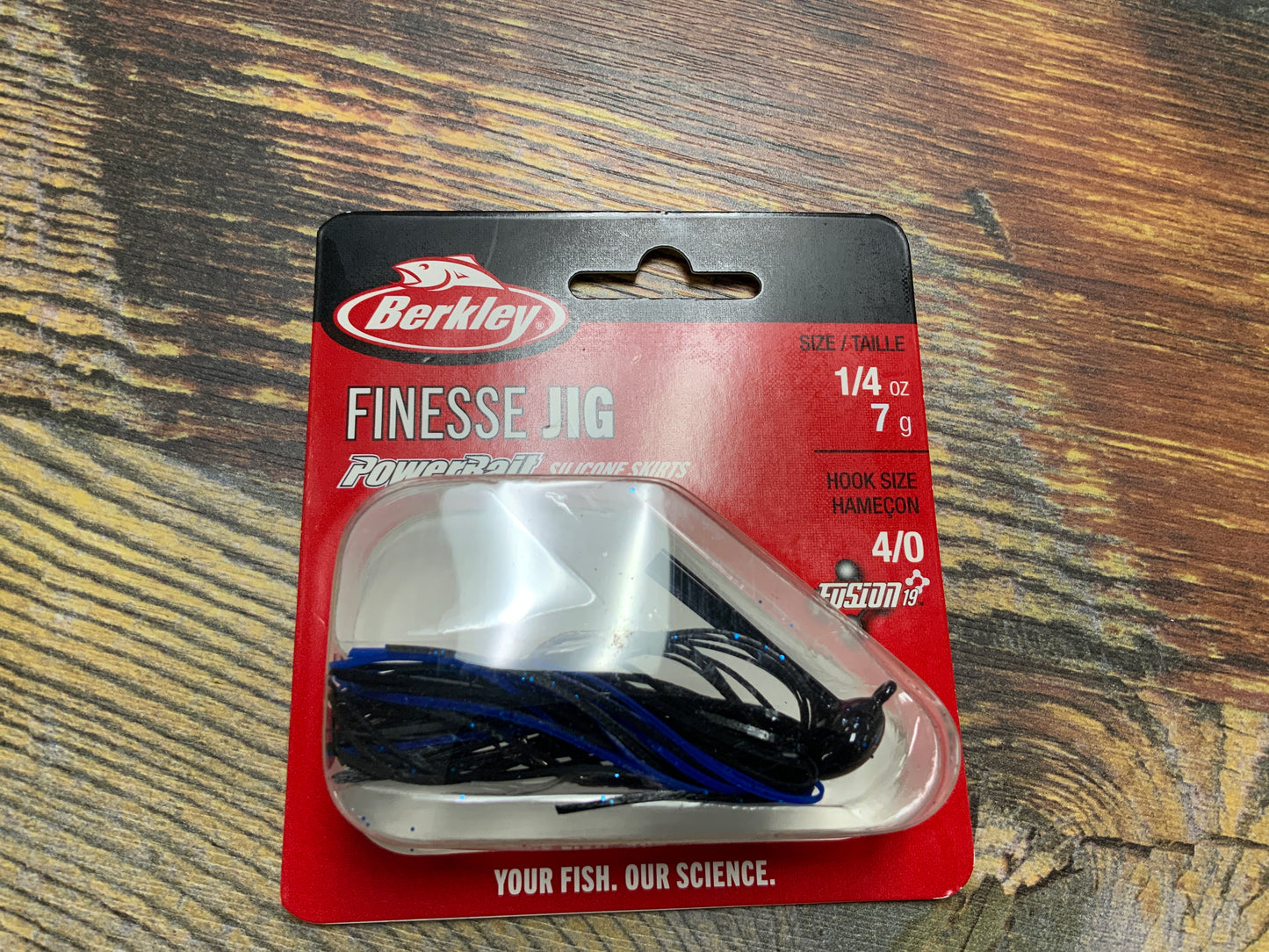 Berkley Finesse Jig 1/4 oz. Black/Blue