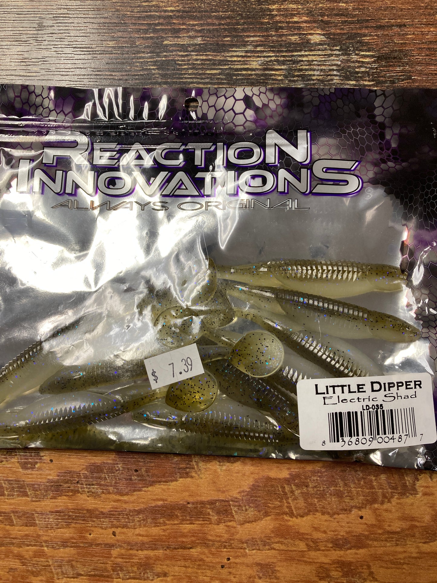 Reaction Innovations Lil Dipper - Electric Shad