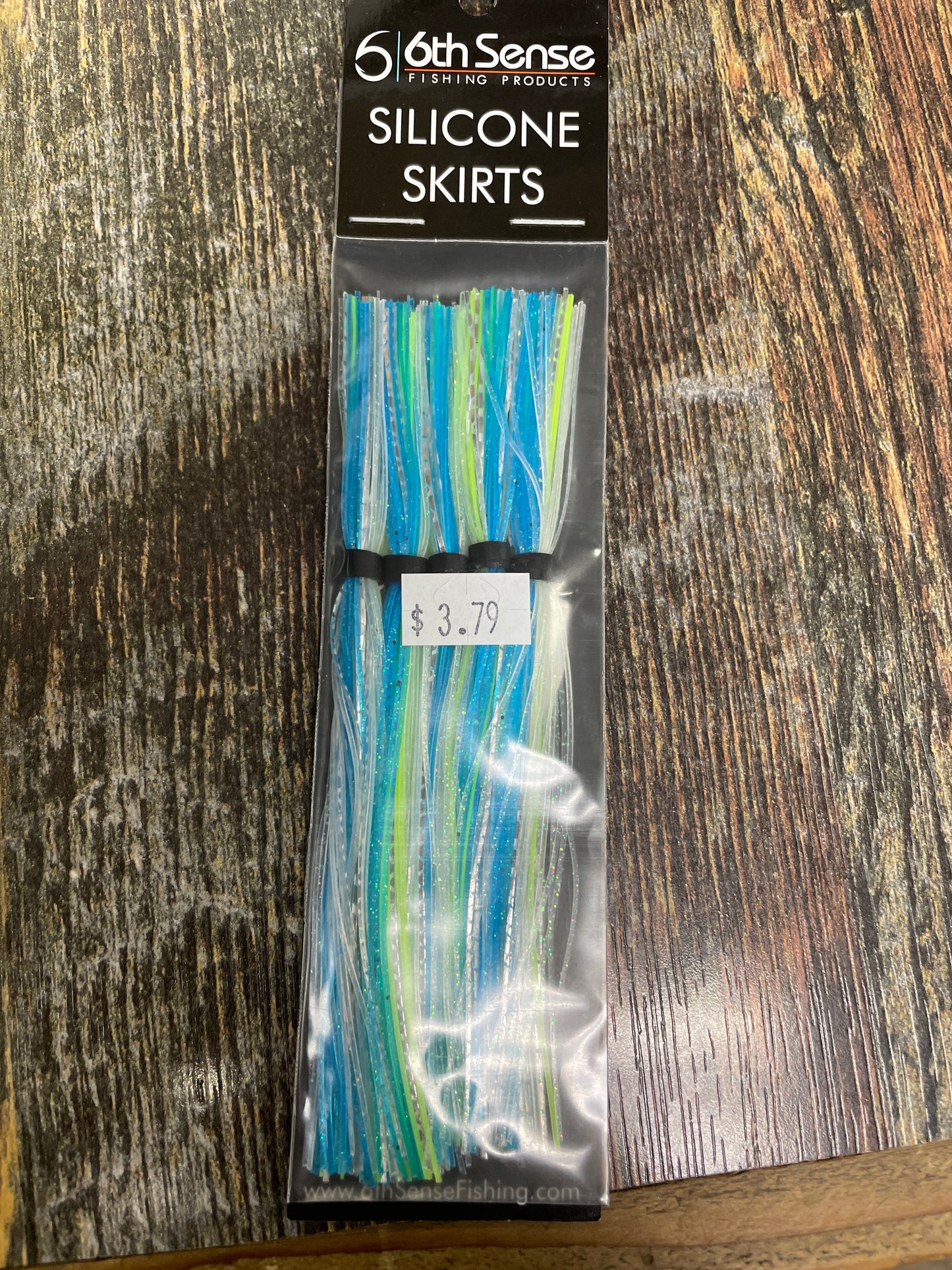 6th Sense Silicone Skirts Blue-Treuse