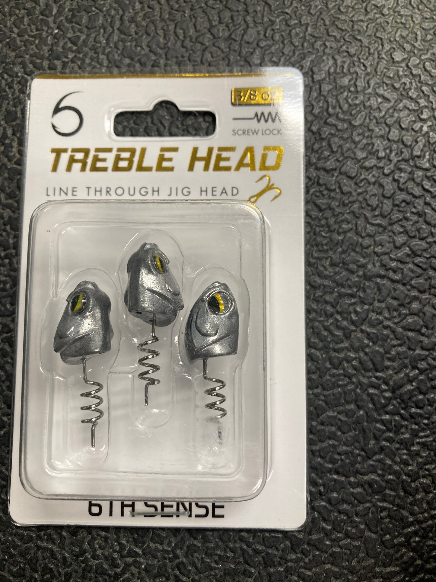 6th Sense Treble Head 3/8 oz. Raw