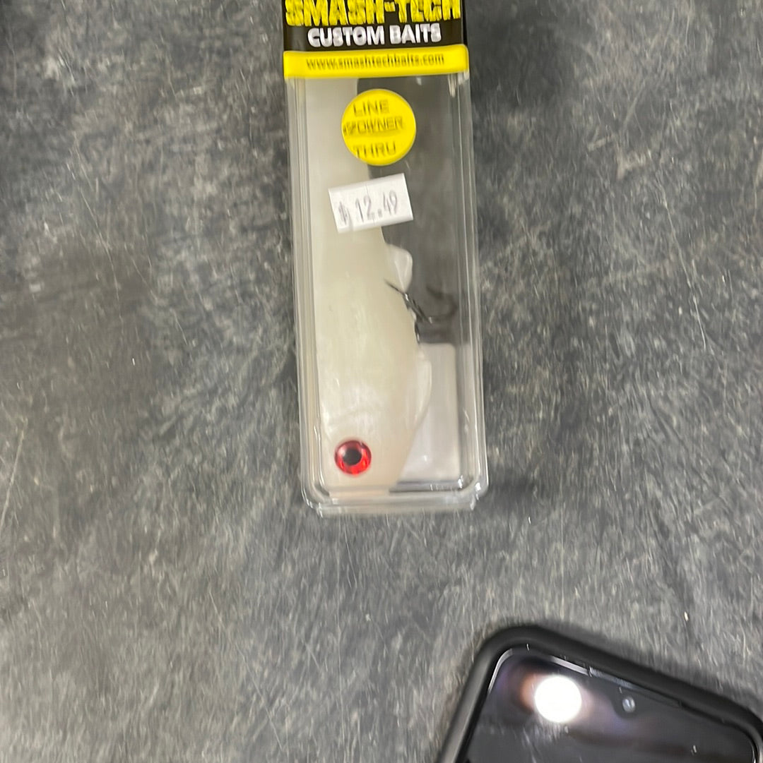Smash Tech Swimbait 5” Pearl White