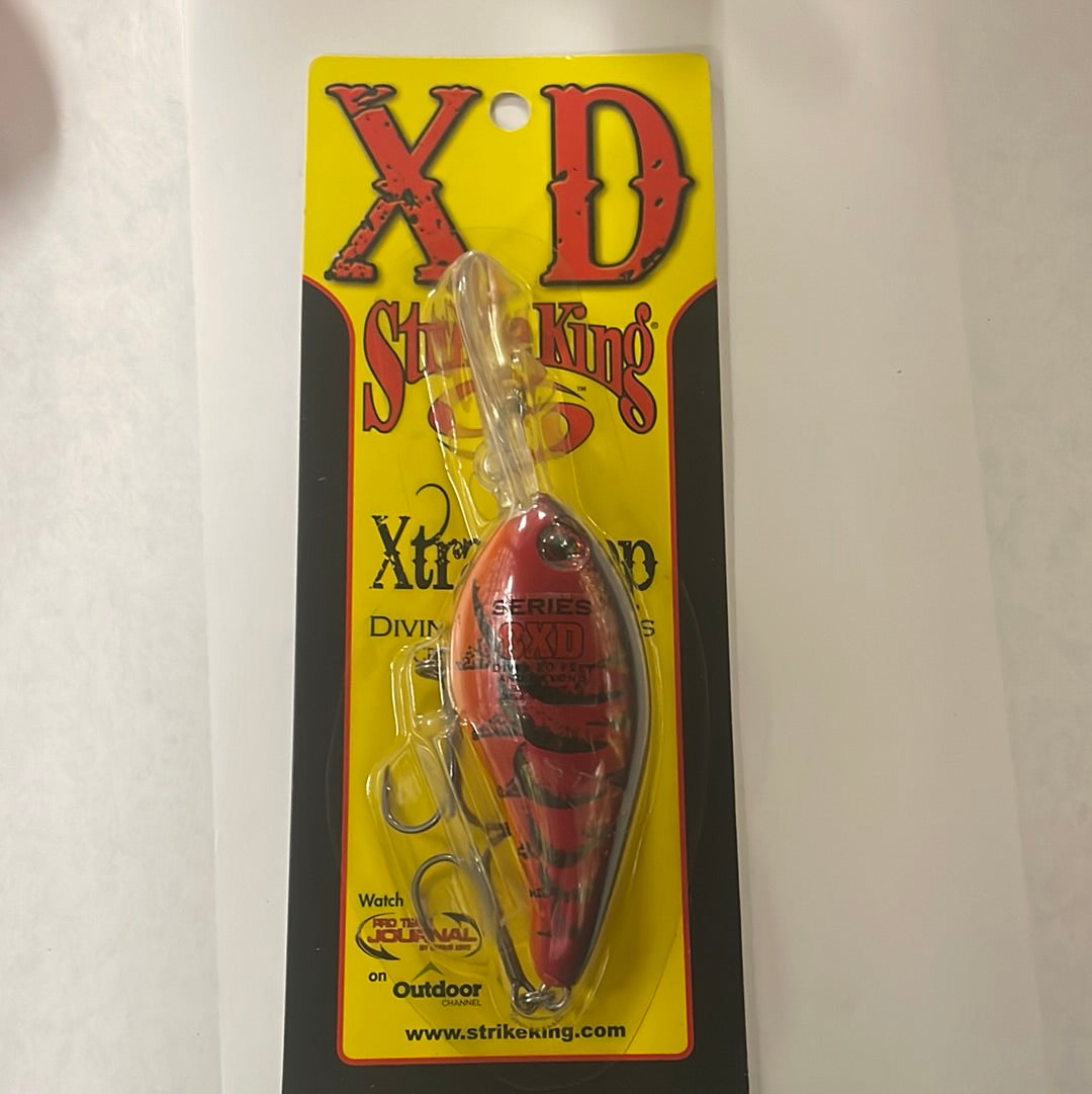 Strike King 8XD Dives 20’ & Beyond Delta Red